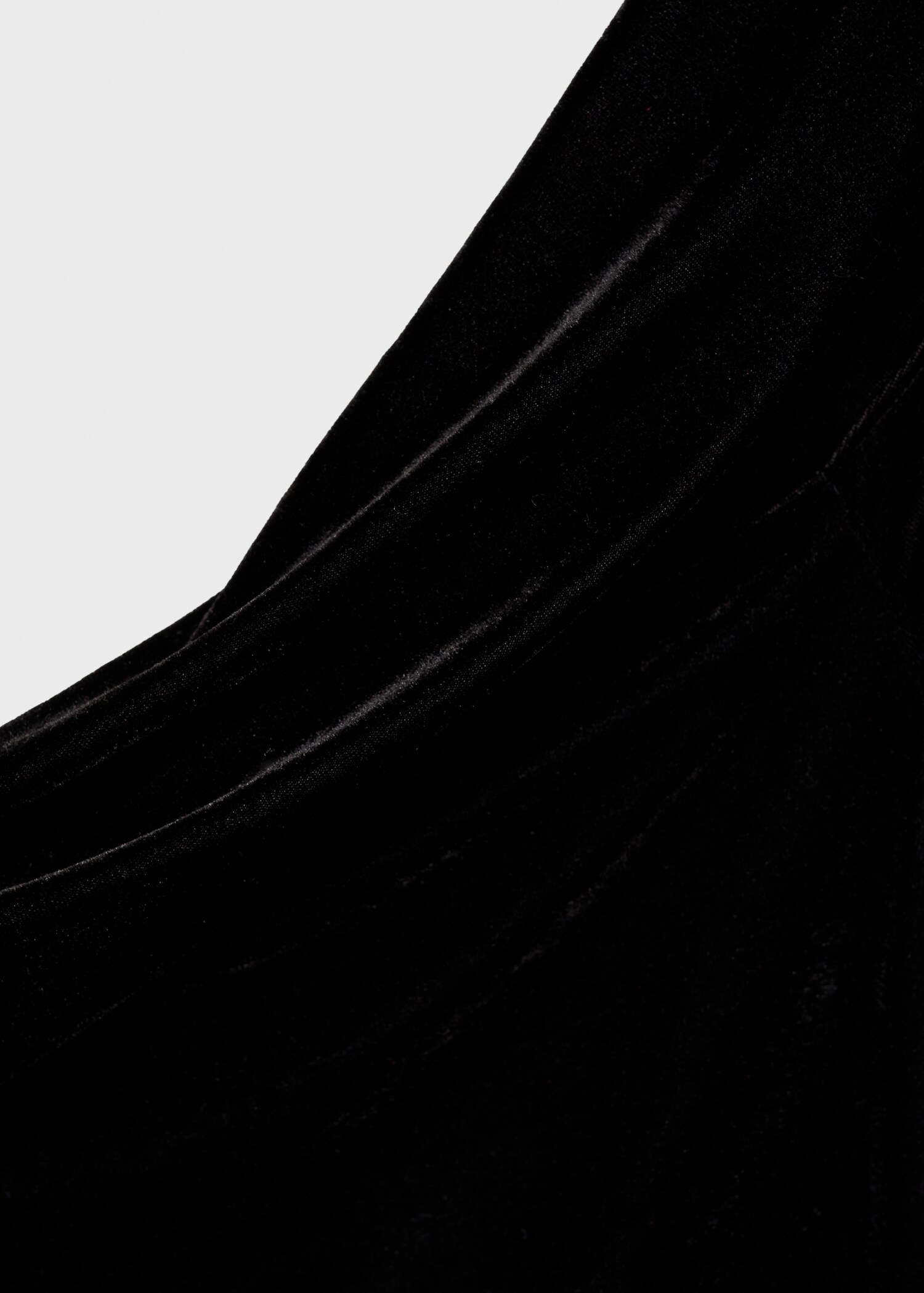 Asymmetrischer Samt-Body - Detail des Artikels 8