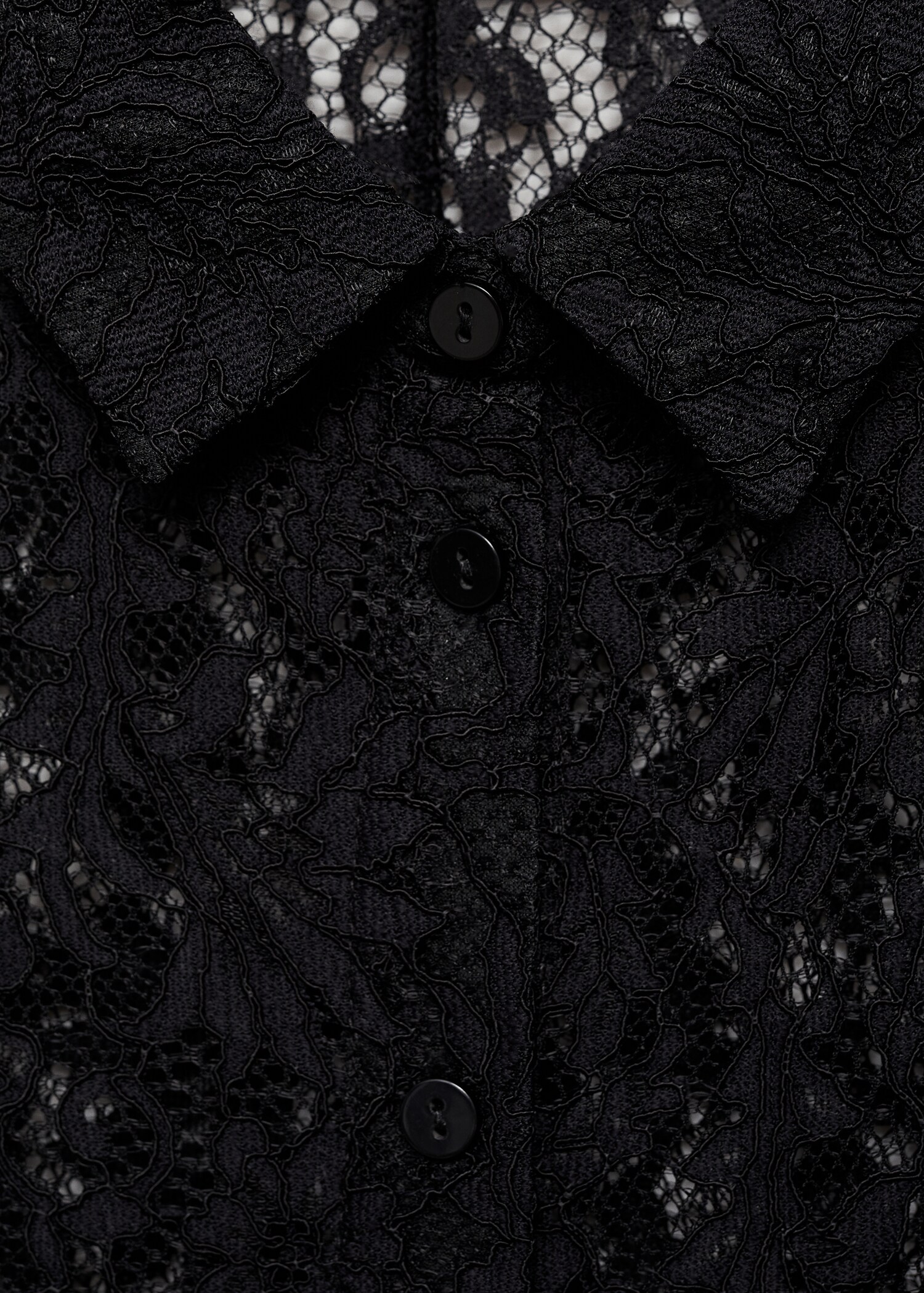 Transparent lace shirt - Details of the article 8