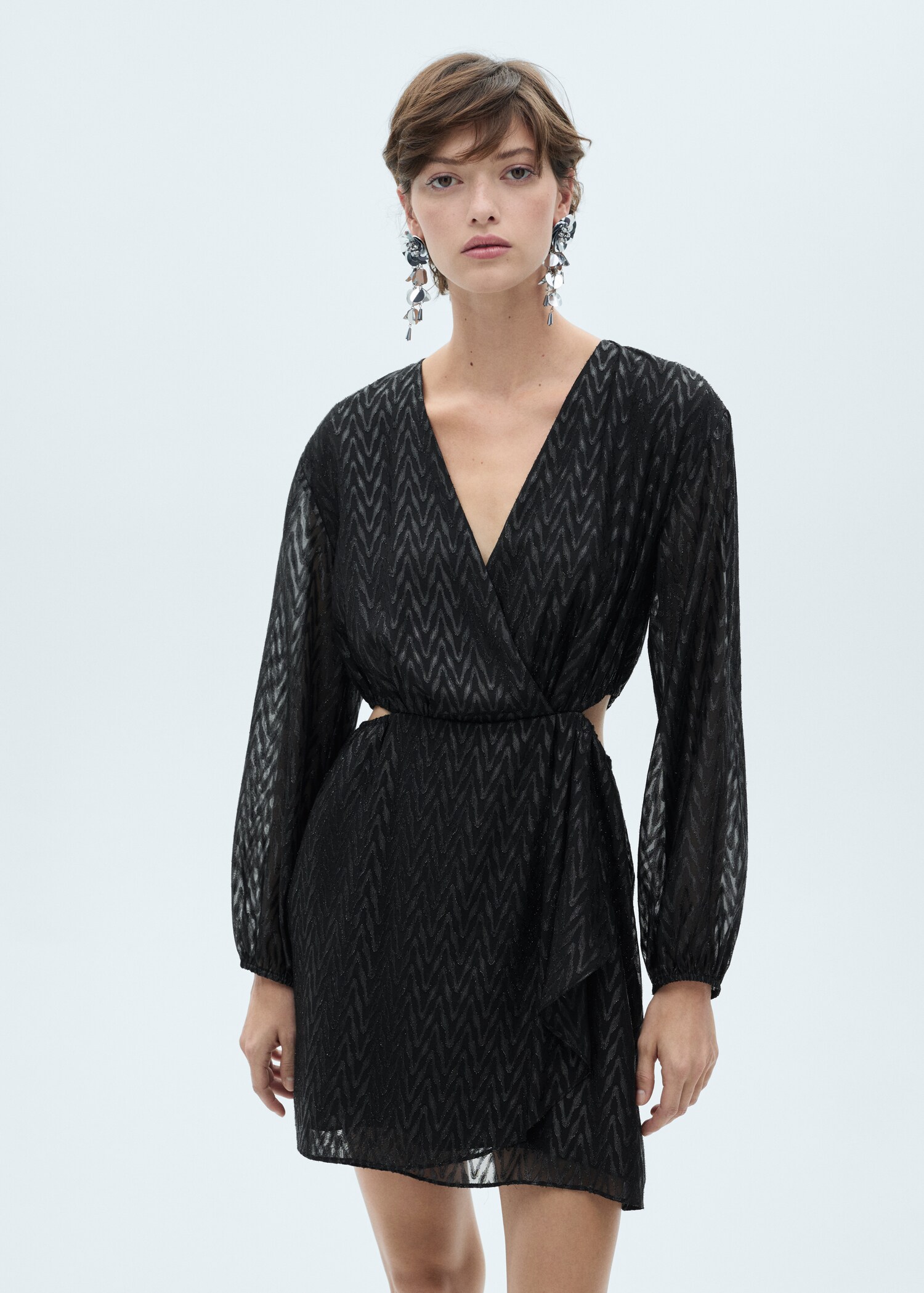 Vestit creuat obertures laterals - Pla mig
