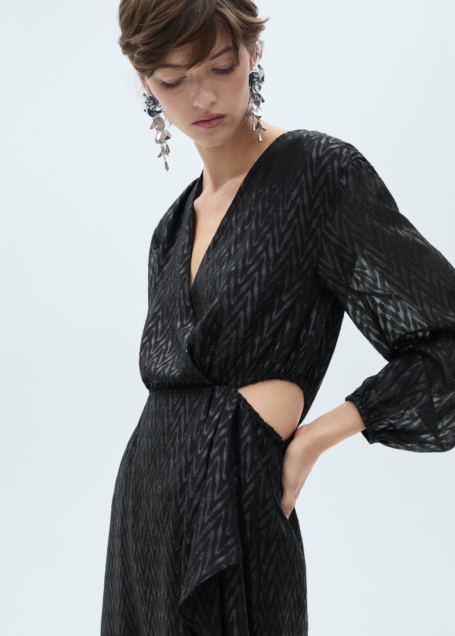 Vestit creuat obertures laterals - Detall de l'article 1