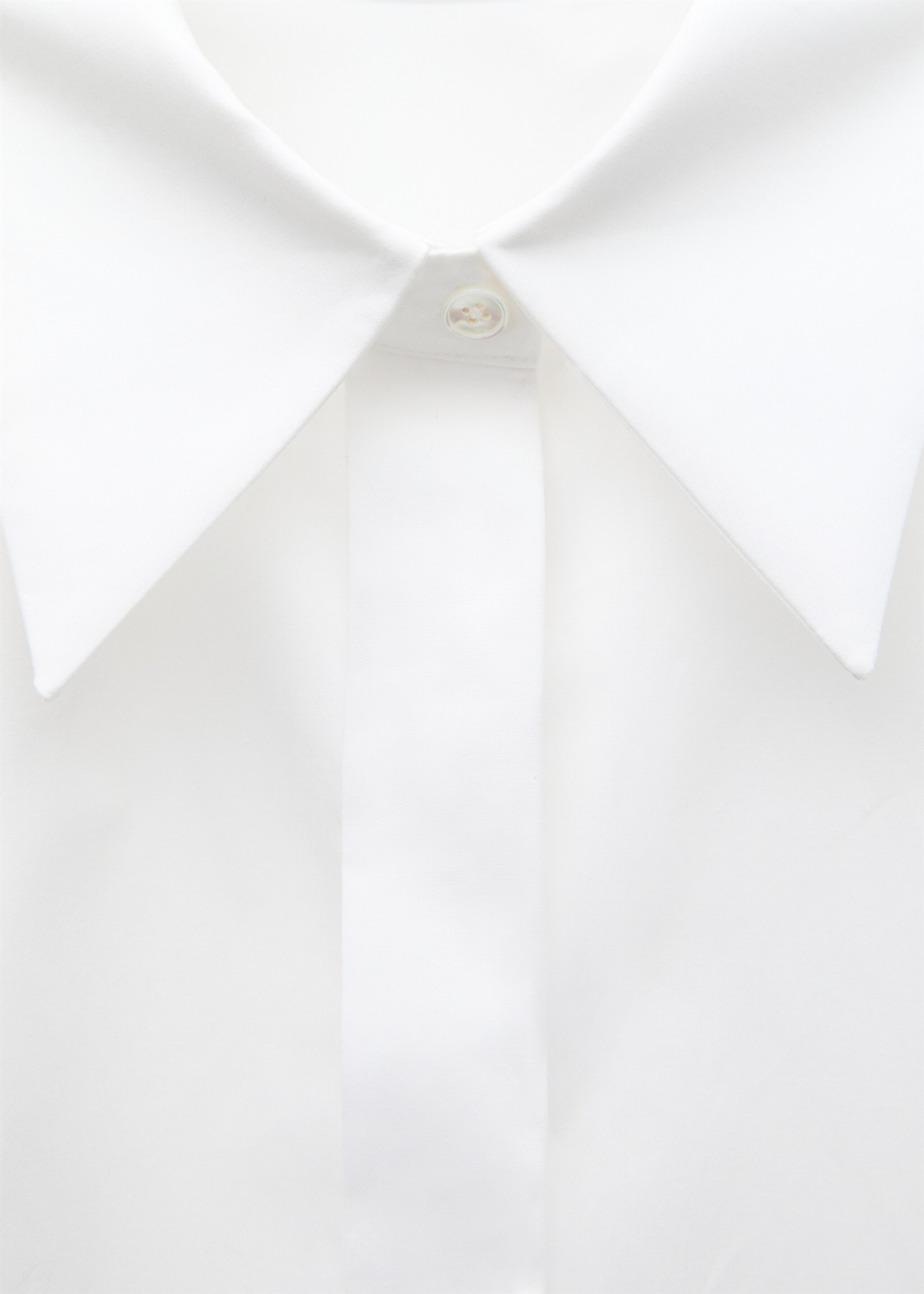 100% cotton oversized shirt - Details of the article 8, Off White. Ref: 77099073-00.