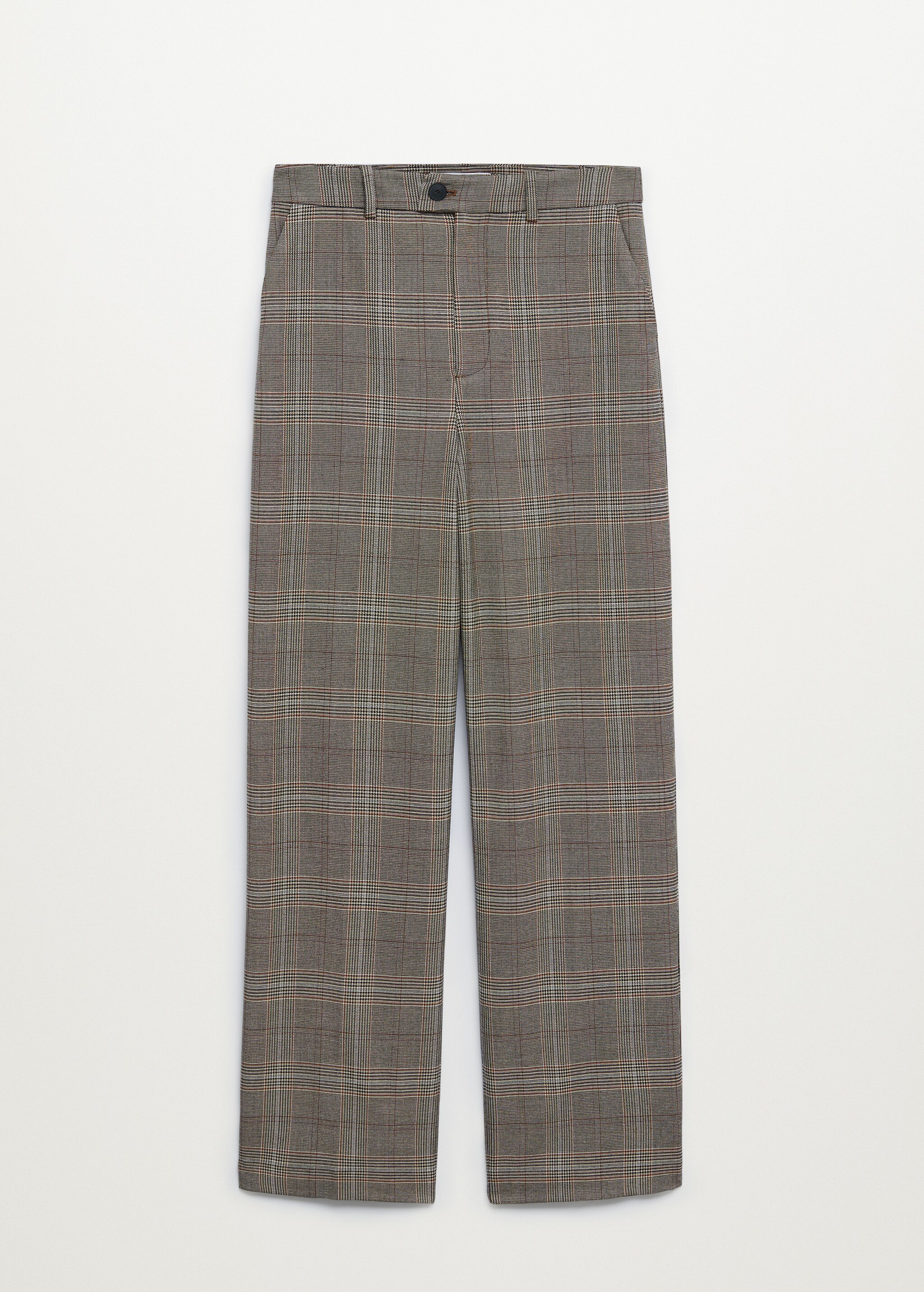 Pantalón recto cuadros - Artículo sin modelo