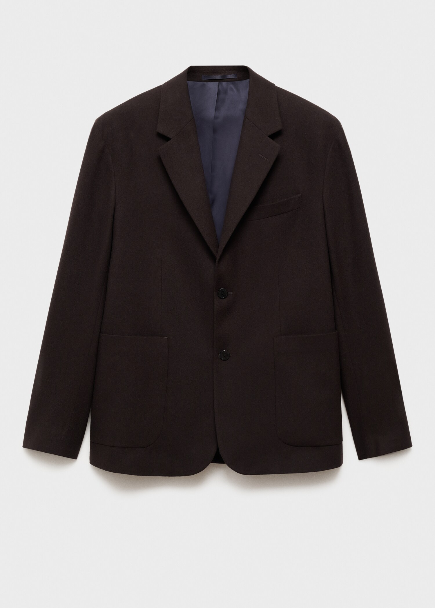 Σακάκι ανακυκλωμένο μαλλί regular fit - Προϊόν χωρίς μοντέλο