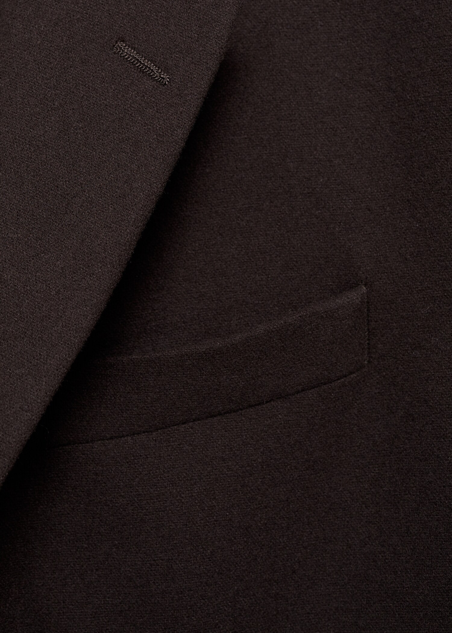 Σακάκι ανακυκλωμένο μαλλί regular fit - Λεπτομέρεια του προϊόντος 0