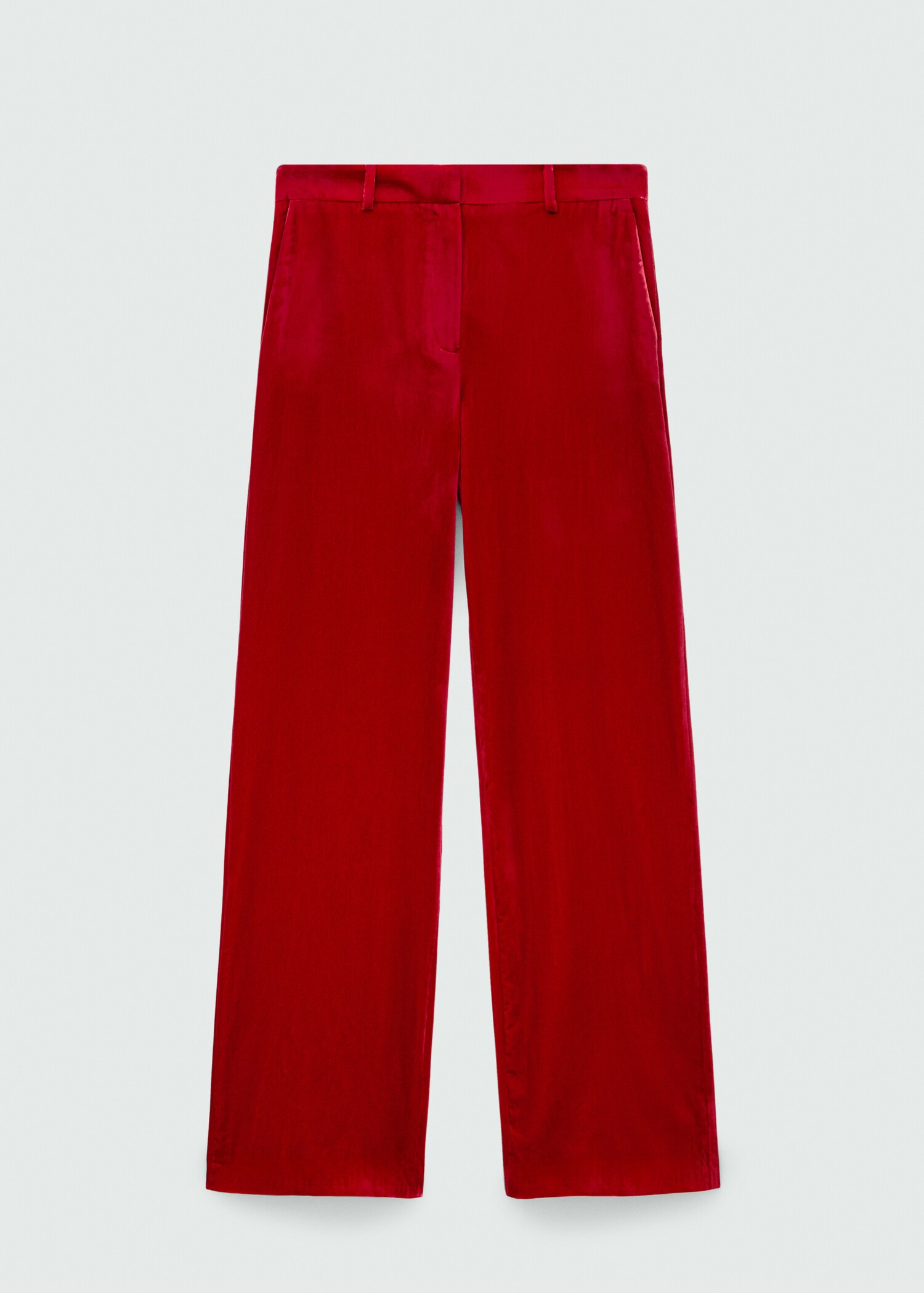 Velvet suit trousers - Article without model