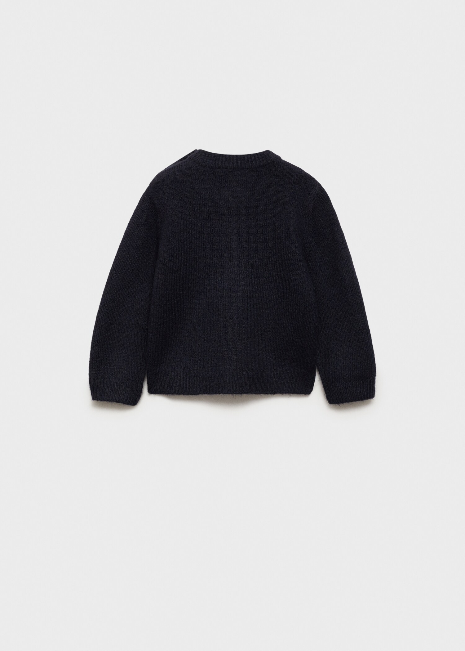 Chunky-knit bear sweater - Reverse of the article