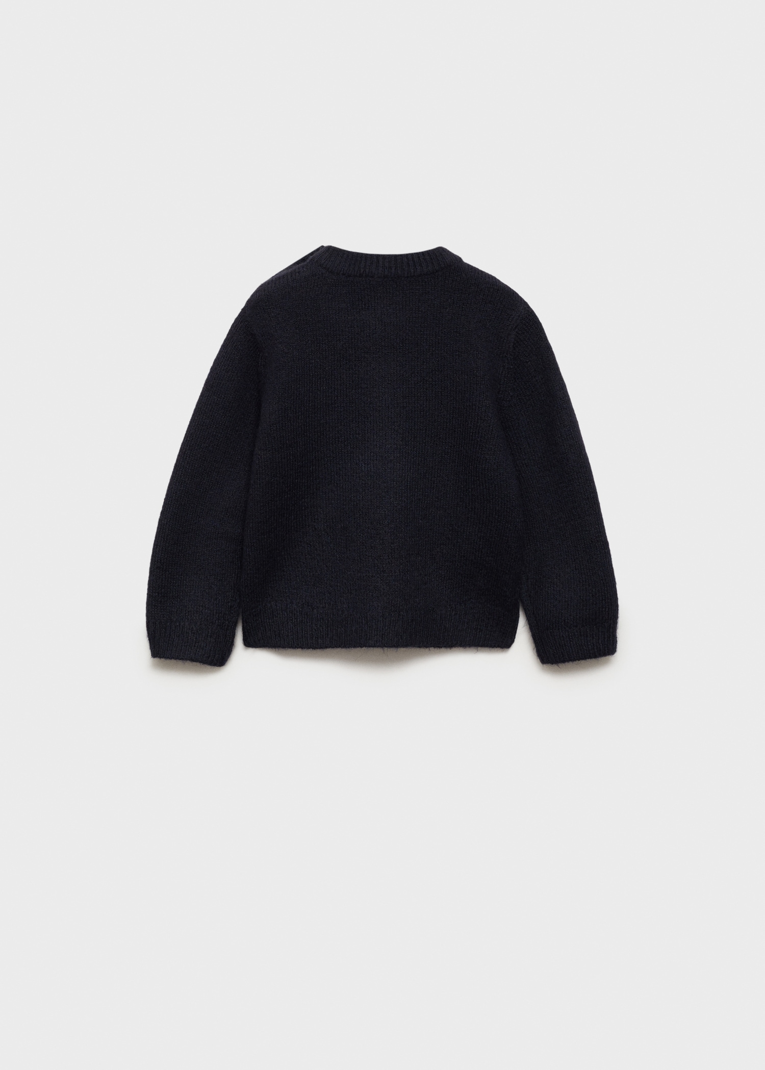 Maglione Noir Maglione Natale Mango Pullover Maglia Orsetto Bimbo