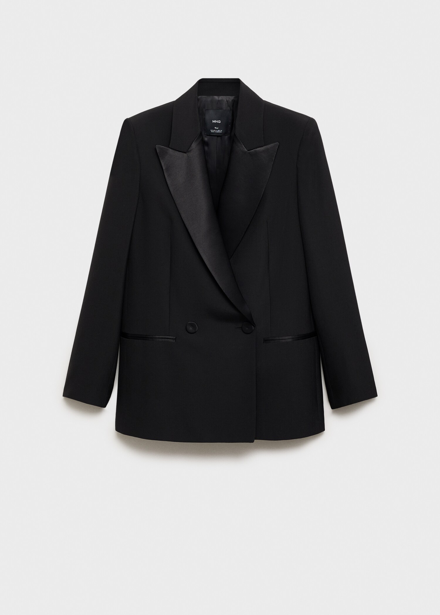Blazer traje solapas satinadas - Artículo sin modelo