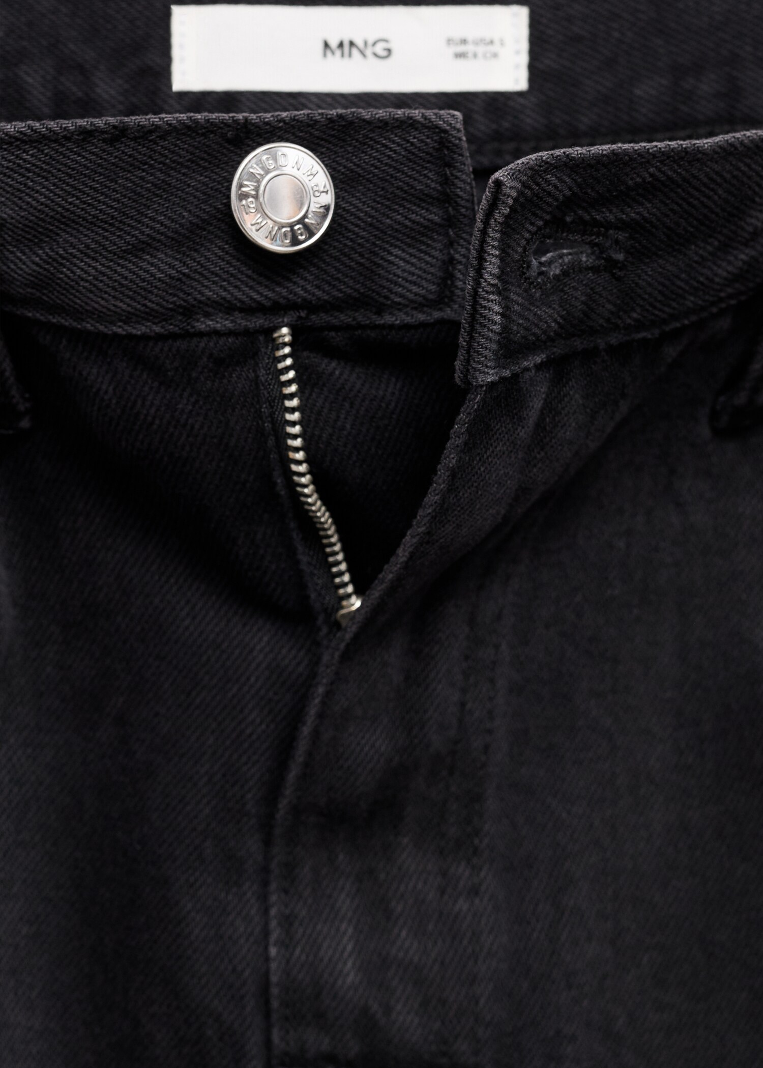 Slit denim skirt - Details of the article 0