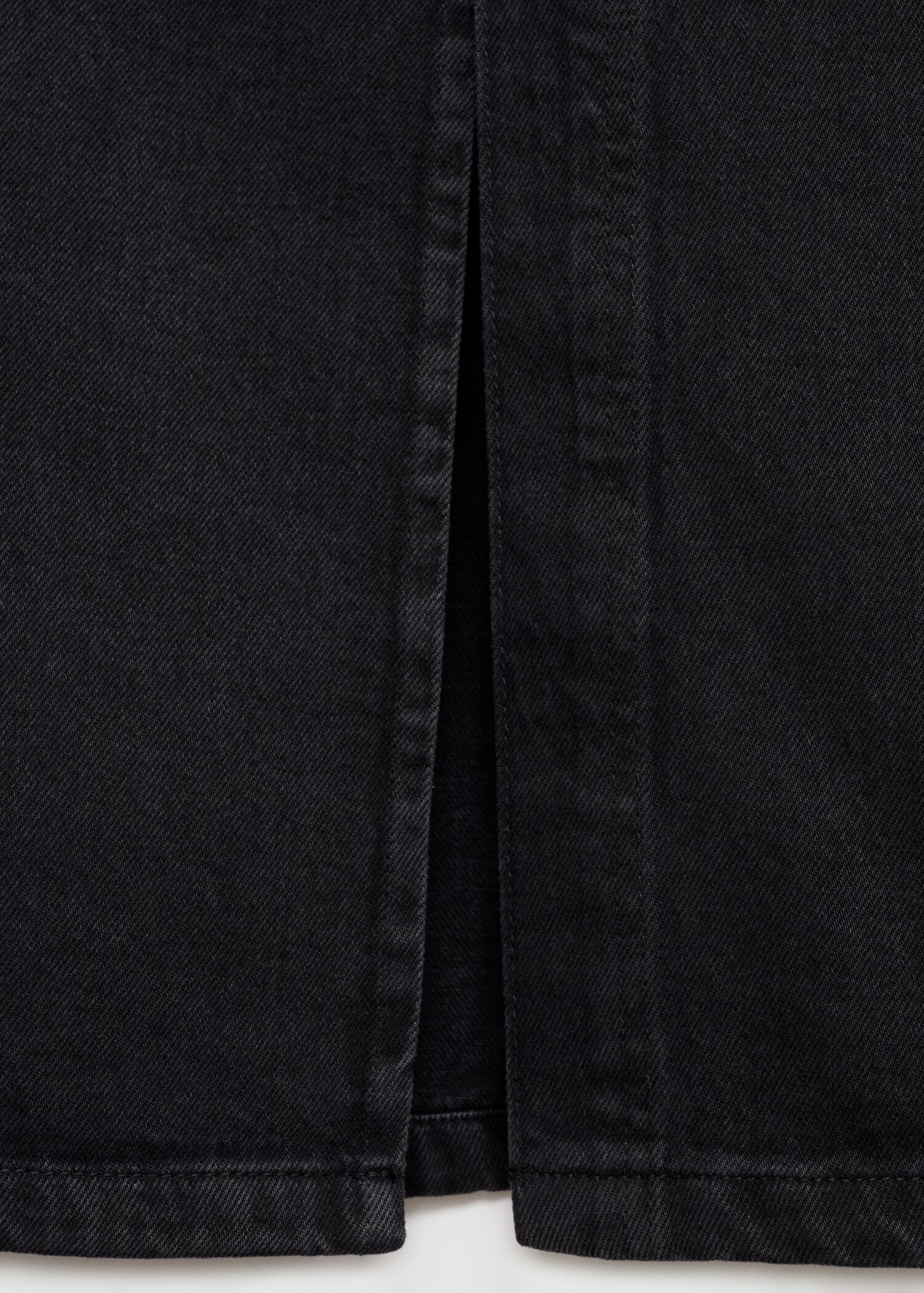 Slit denim skirt - Details of the article 8