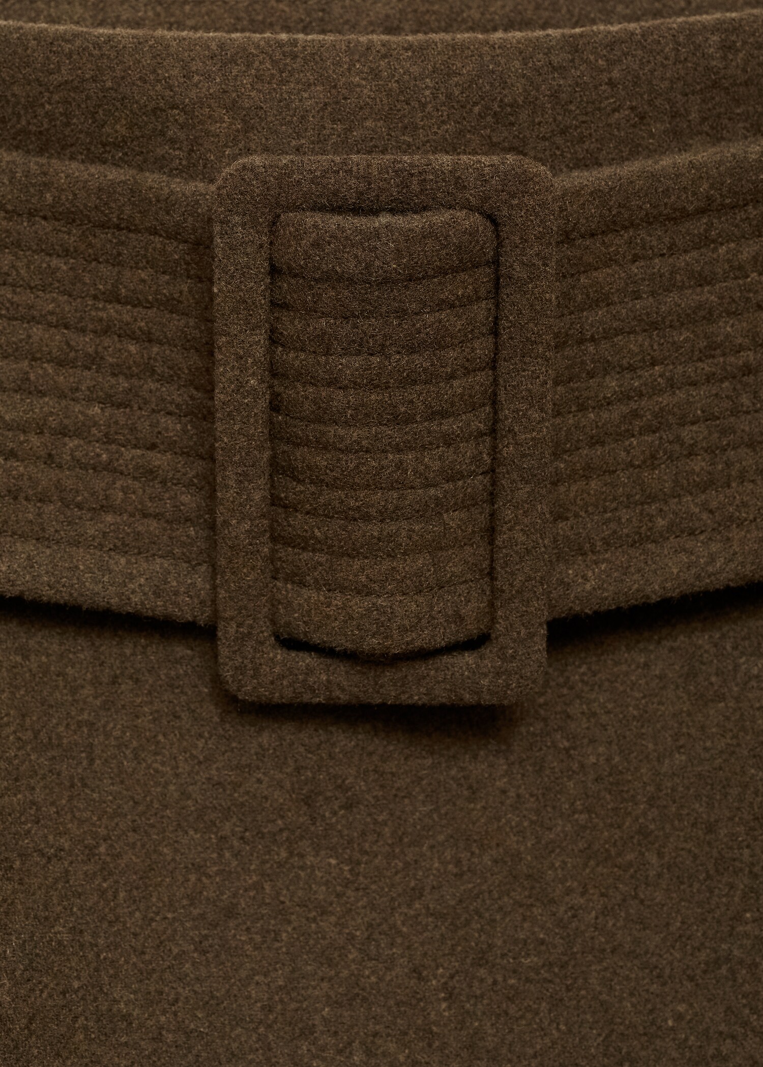 Wollen minirok met ceintuur - Detail van het artikel 8