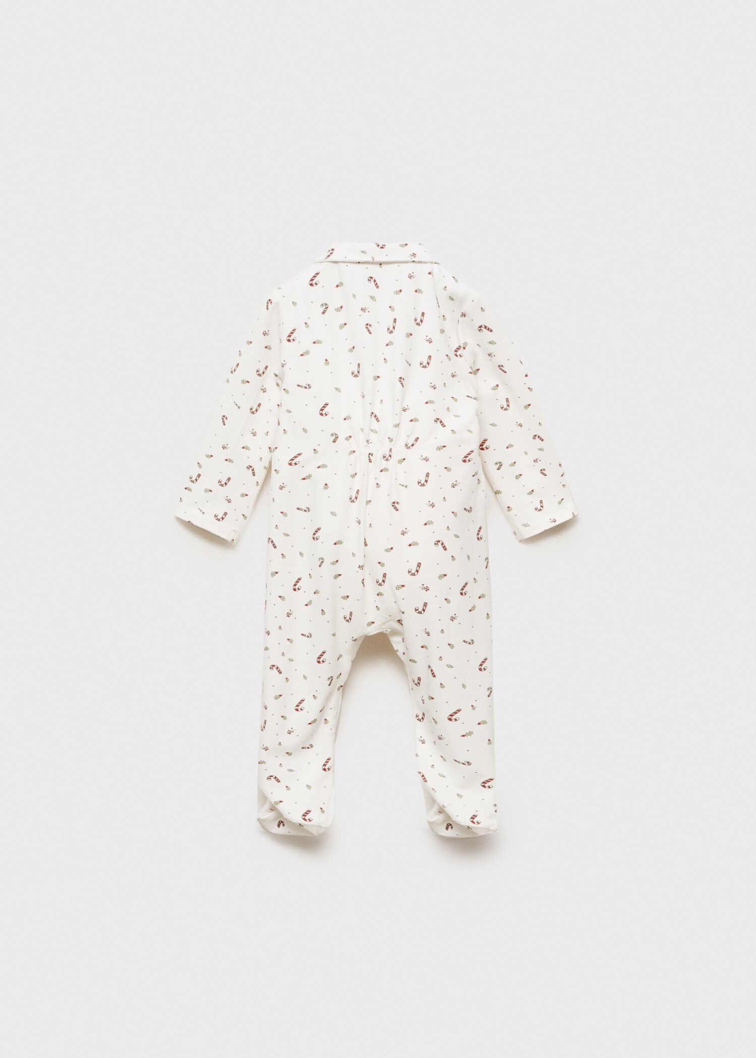 Christmas bodysuit pajamas - Reverse of the article