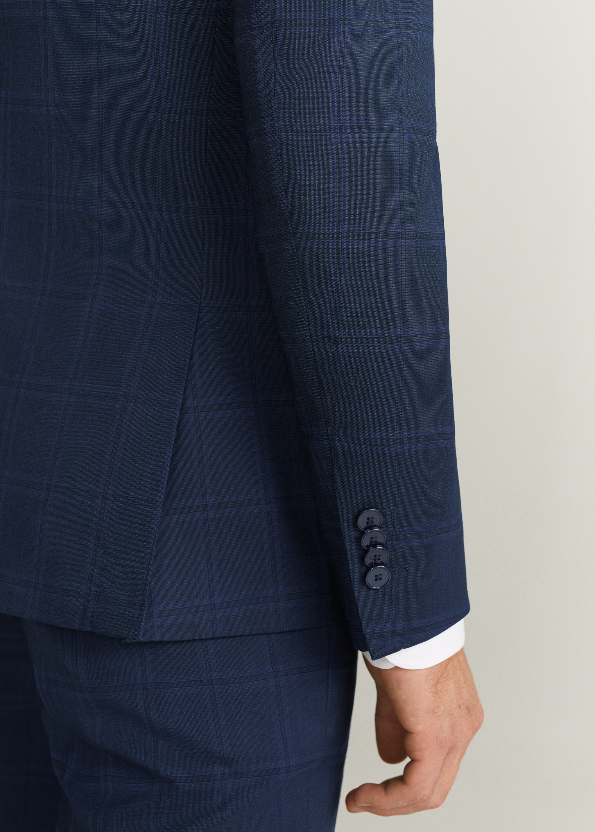 Americana slim fit cuadros - Detalle del artículo 2