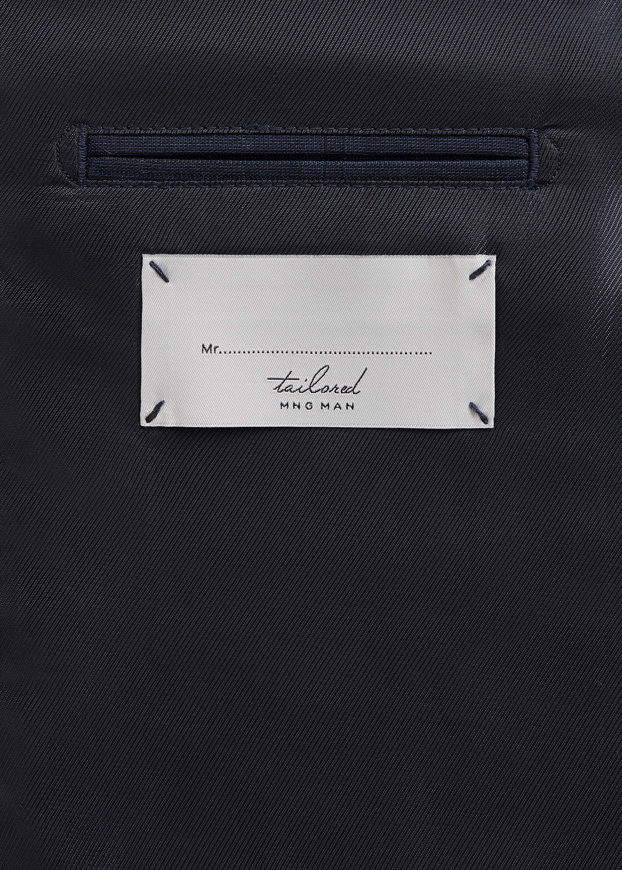 Americana slim fit cuadros - Detalle del artículo 8