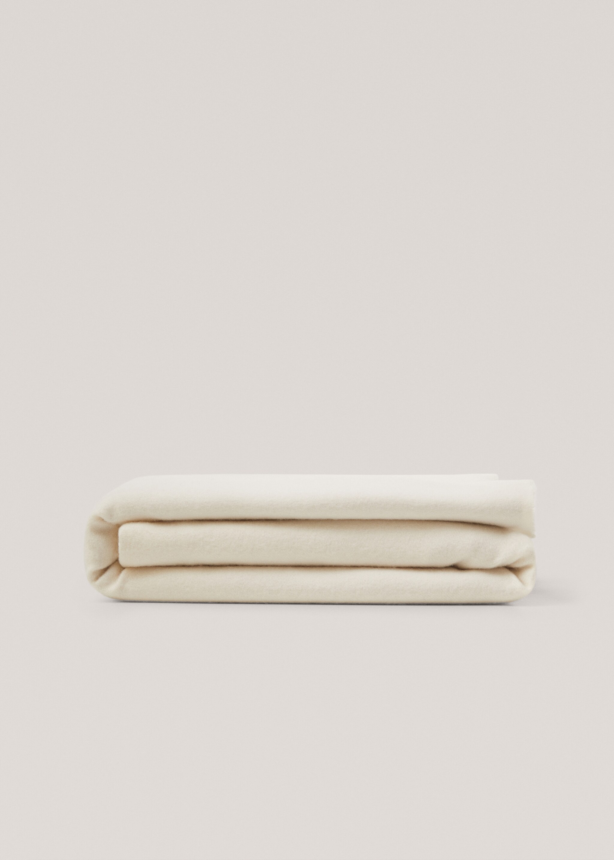 Soft wool and cashmere blanket - Article without model, Off White. Ref: 77106317-00.