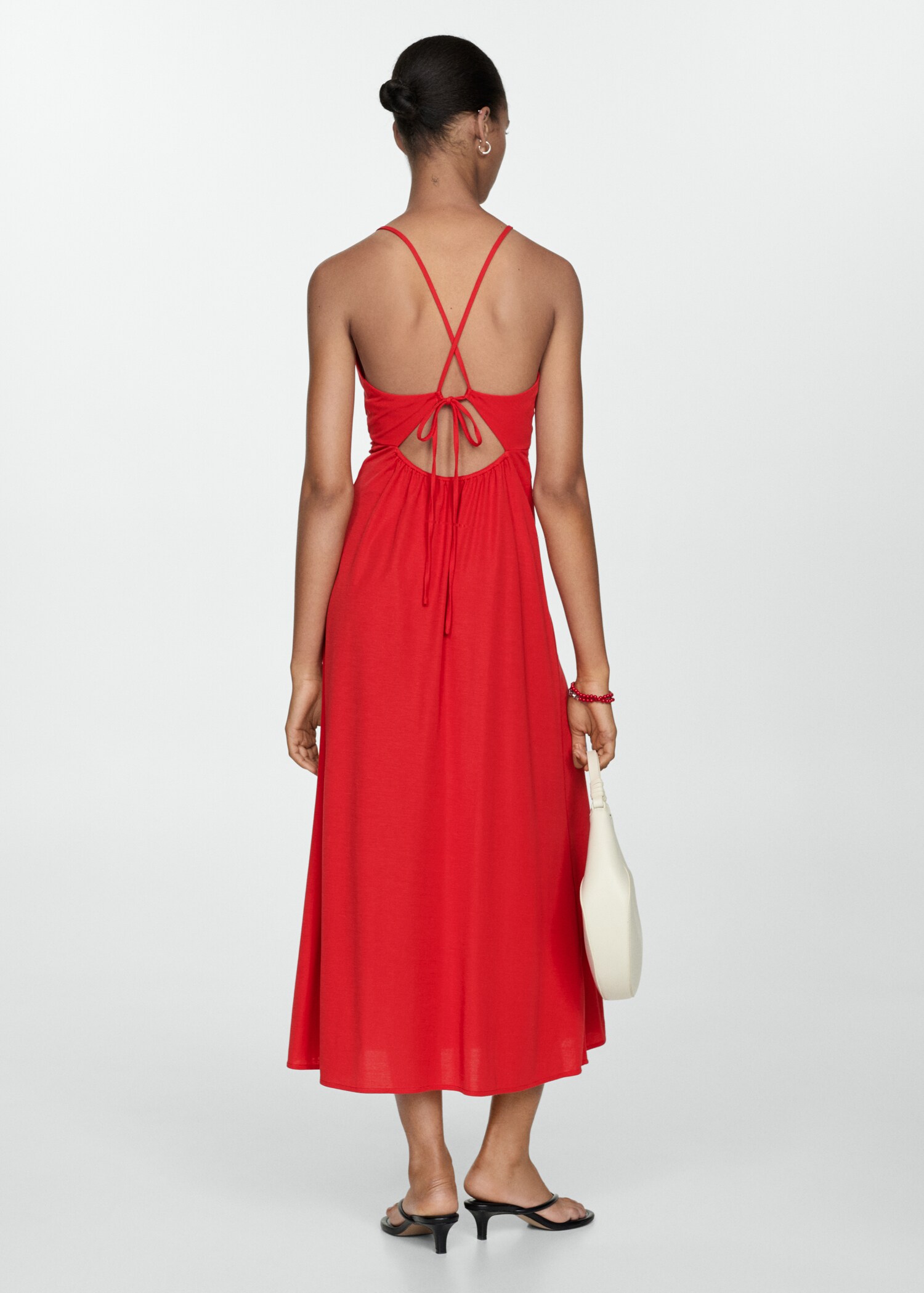 Ruched midi dress - Reverse of the article