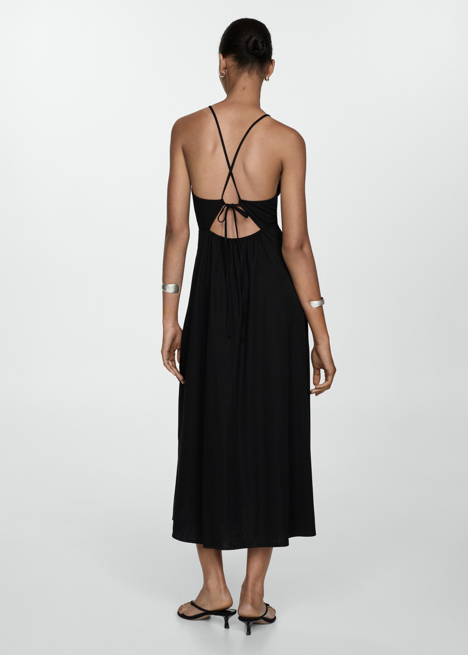 Ruched midi dress - Reverse of the article