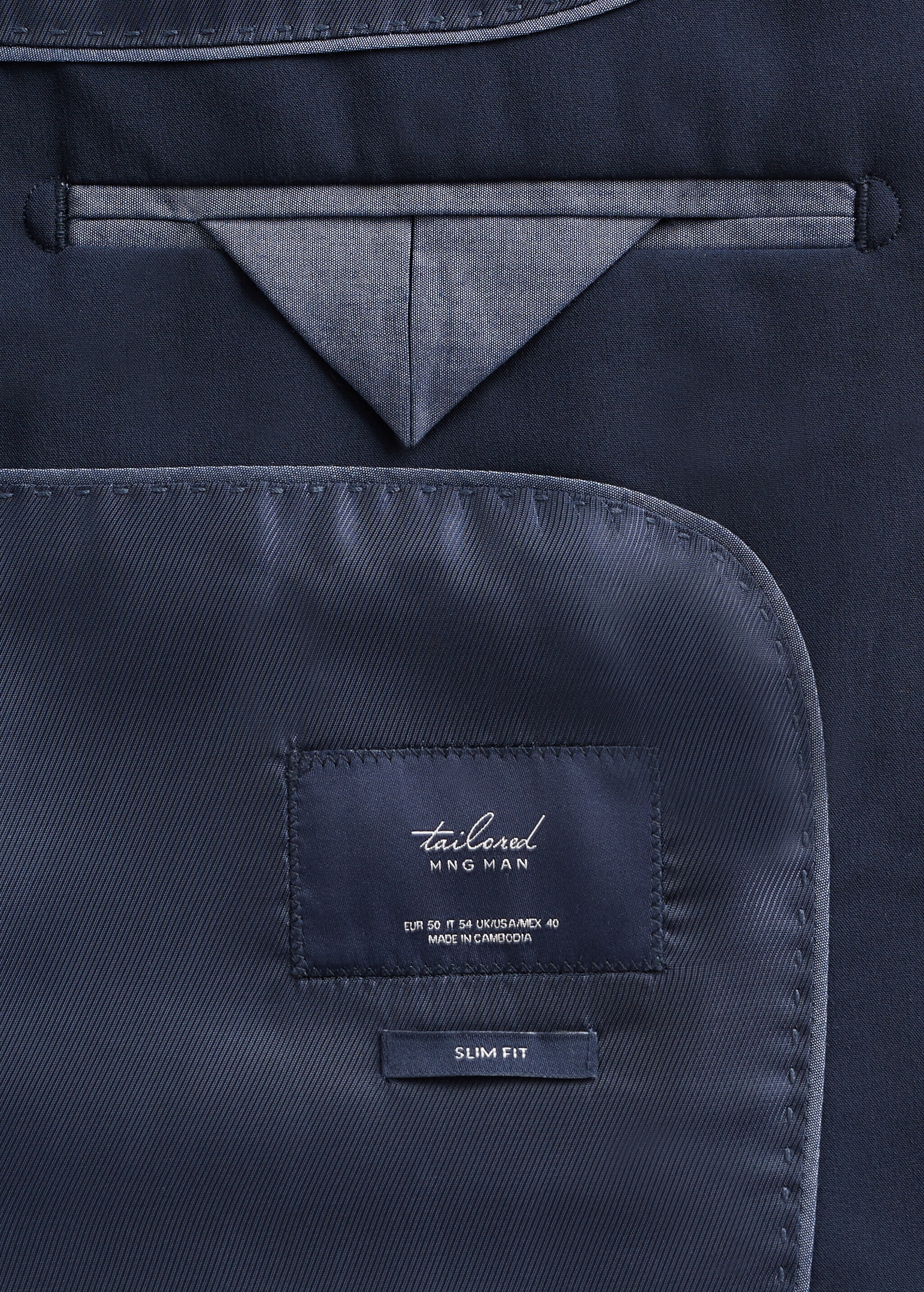 Veste de costume slim fit - Détail de l'article 8
