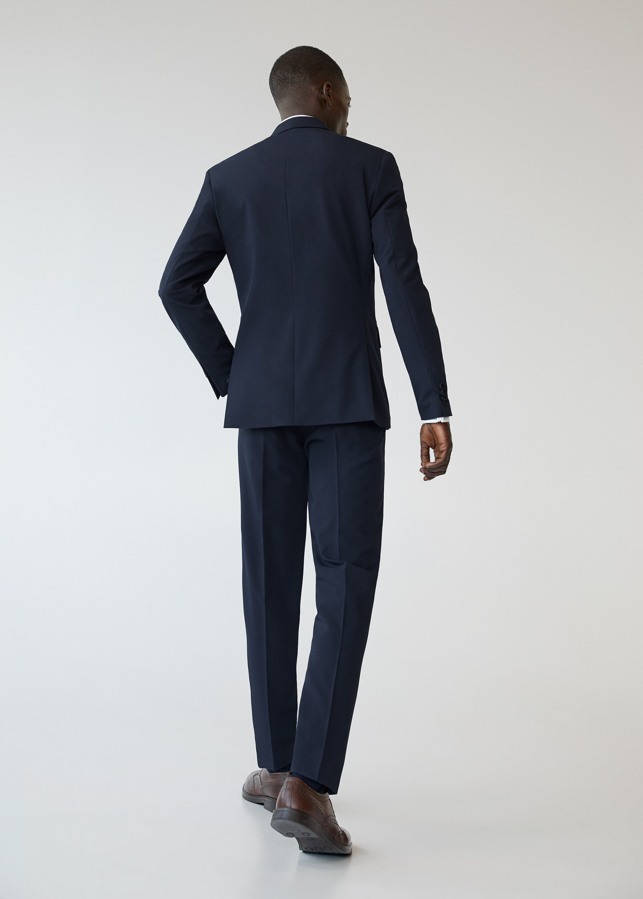 Veste de costume slim fit - Verso de l’article