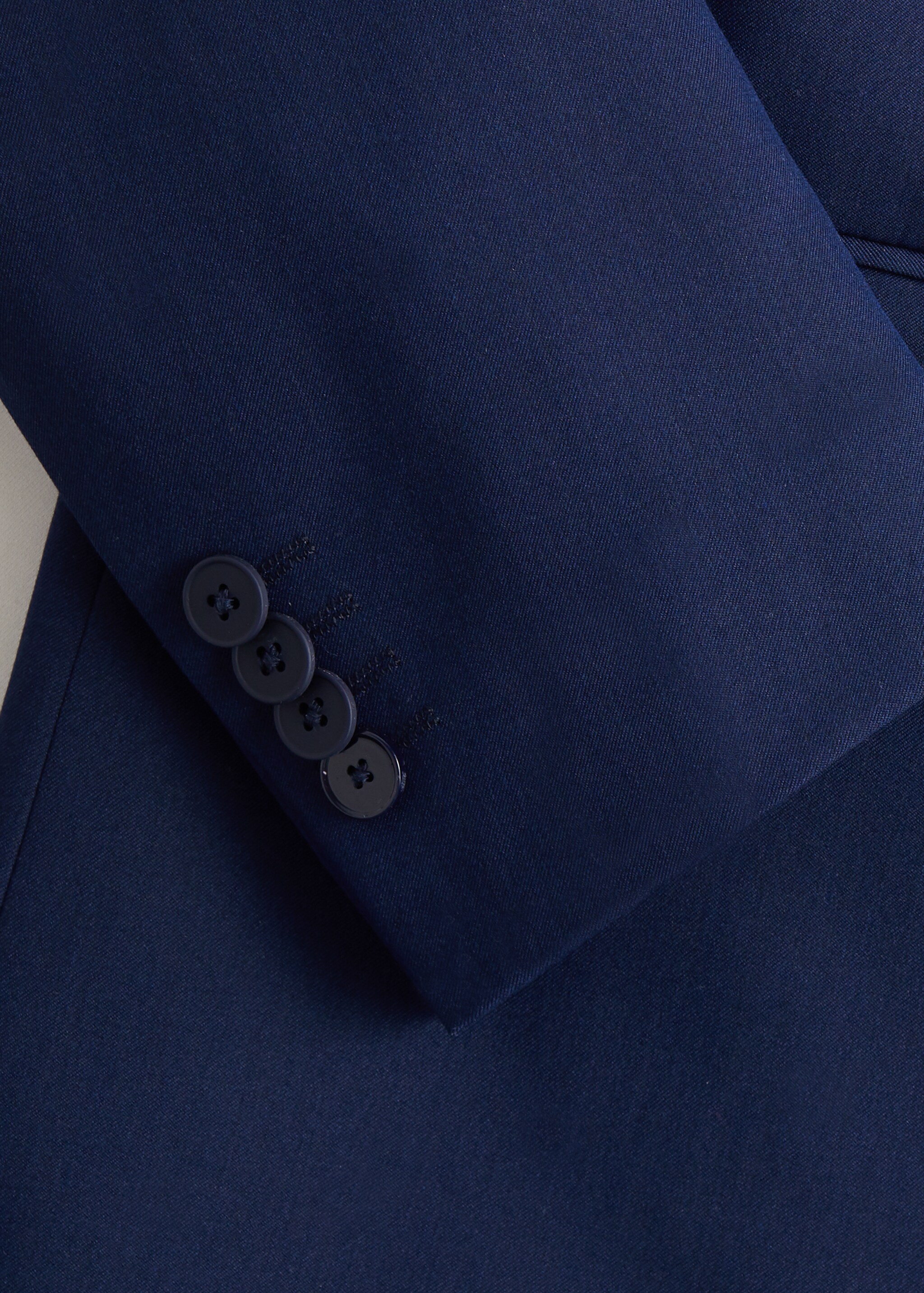 Super slim fit patterned suit blazer - Details of the article 7