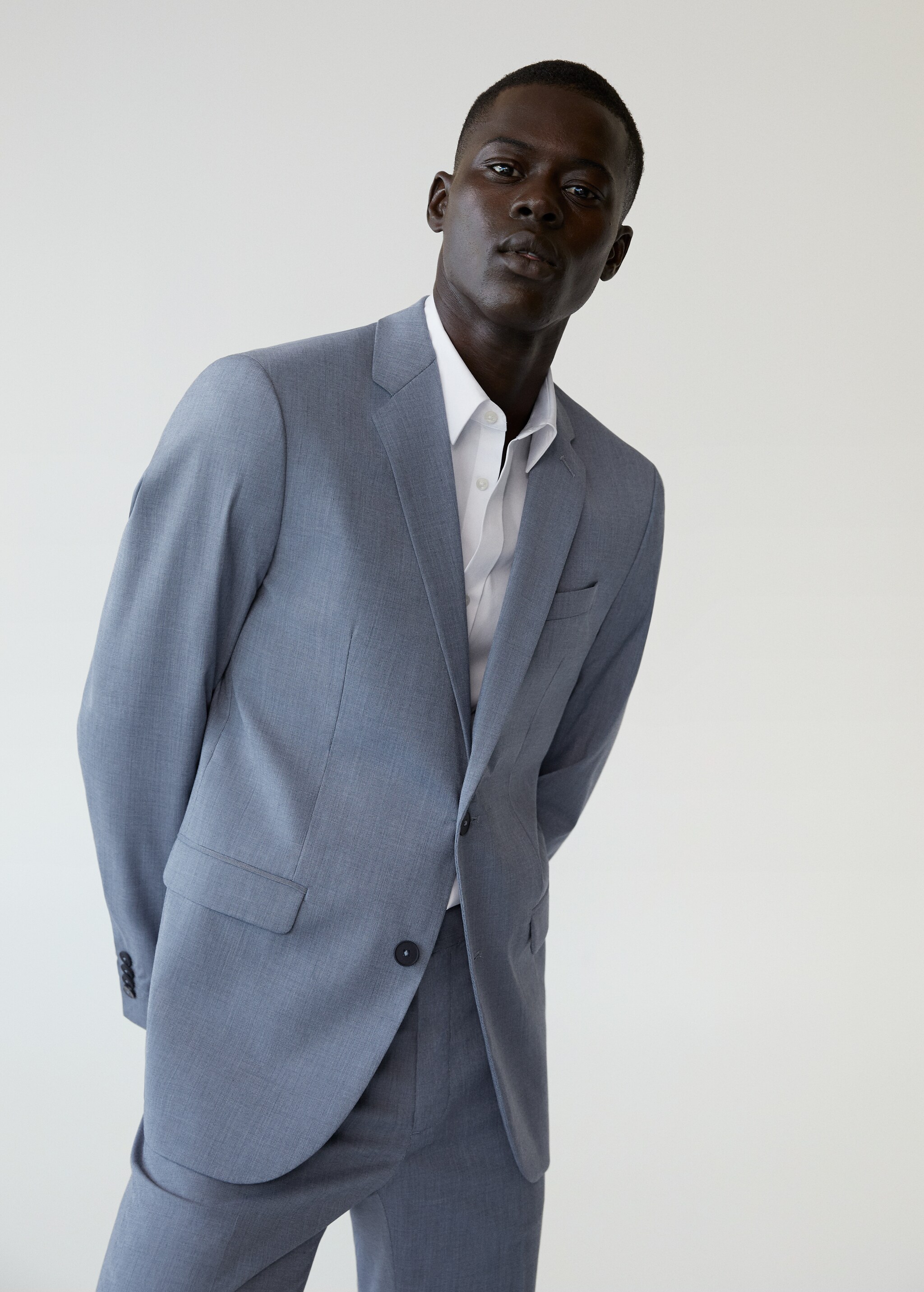 Americana traje super slim fit microestructura - Detalle del artículo 2