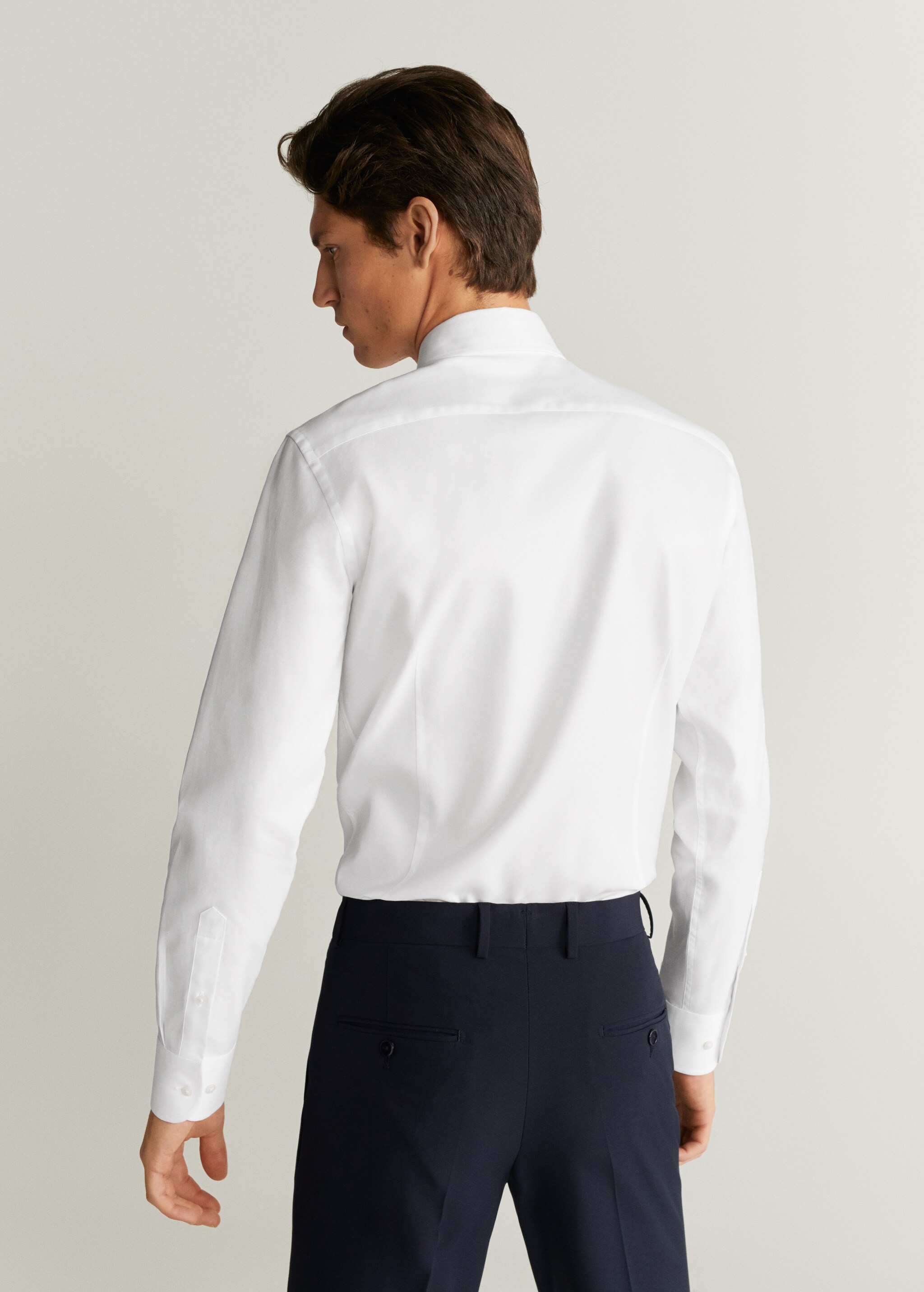 Chemise Tailores slim fit coton - Verso de l’article