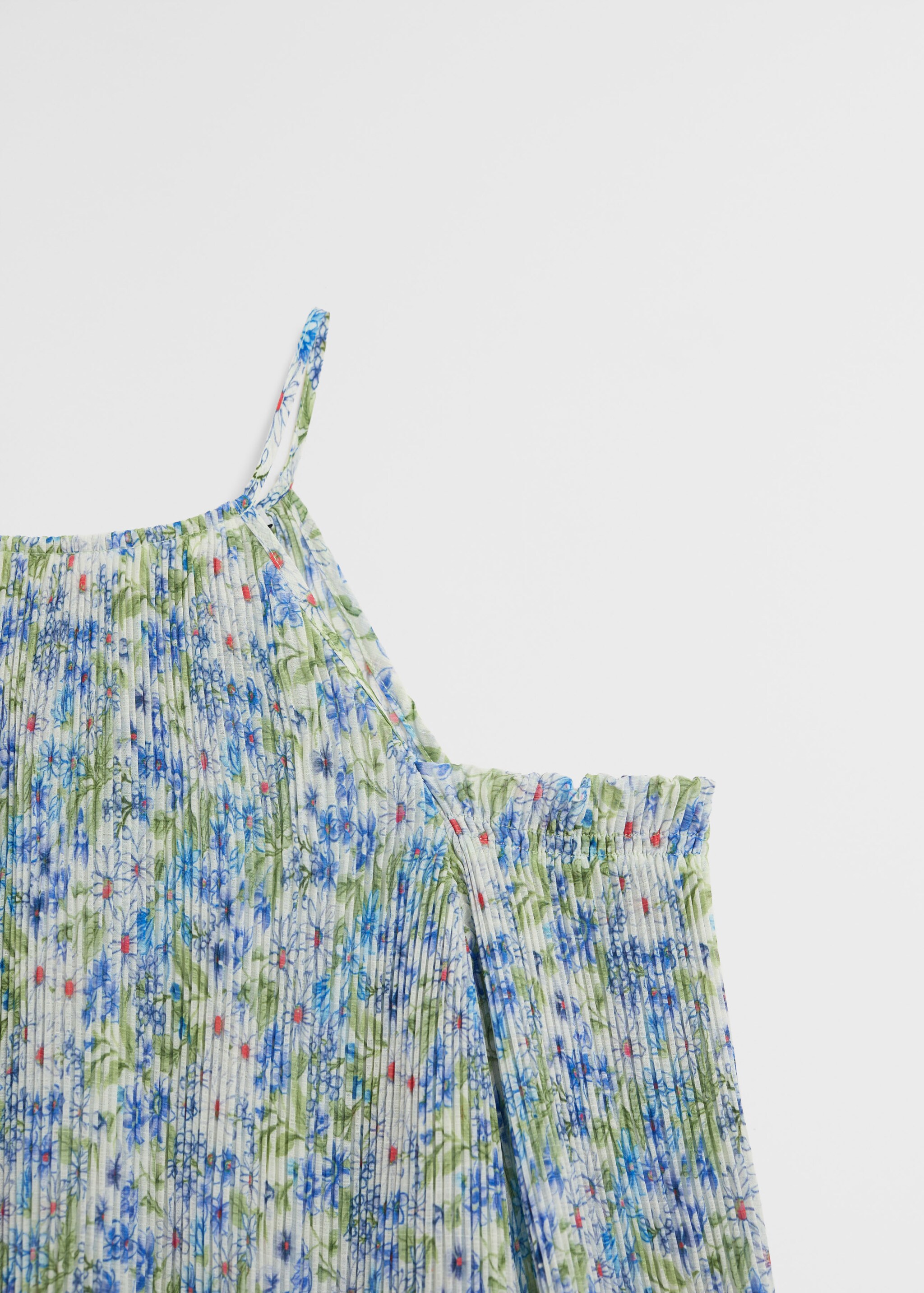 Blusa off-shoulder plisada - Detalle del artículo 8