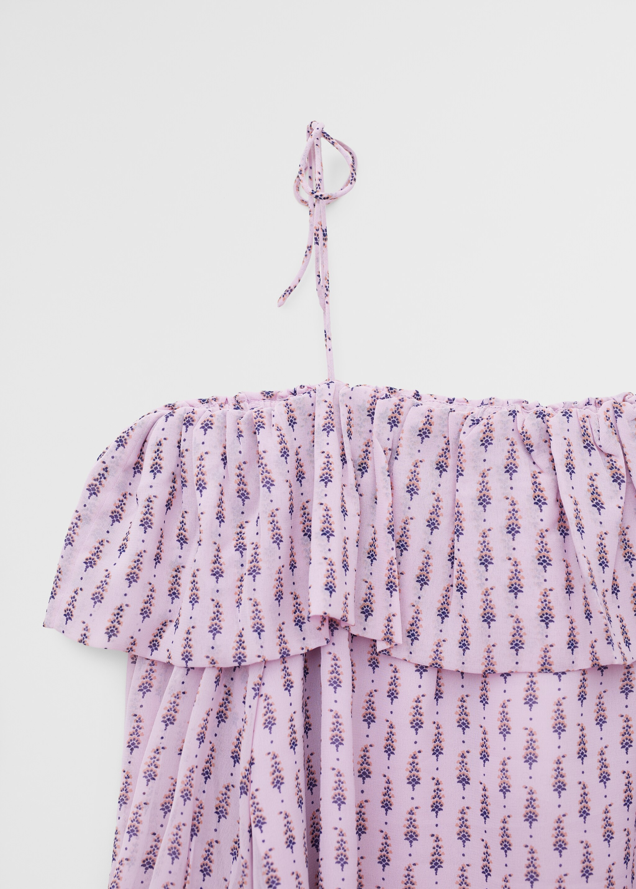 Blusa off-shoulder estampada - Detalle del artículo 8