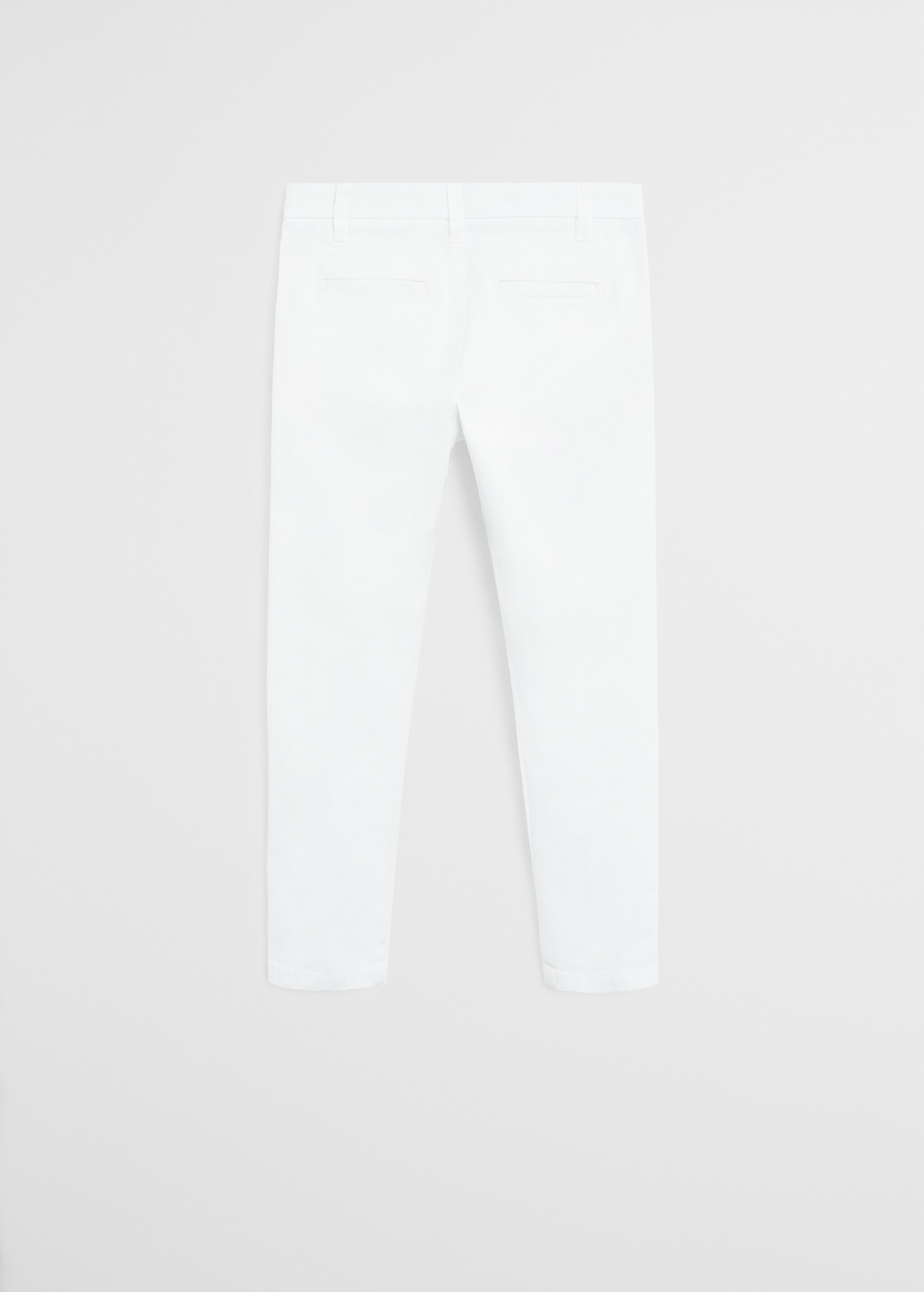 Pantalons xinesos cotó - Revers de l'article