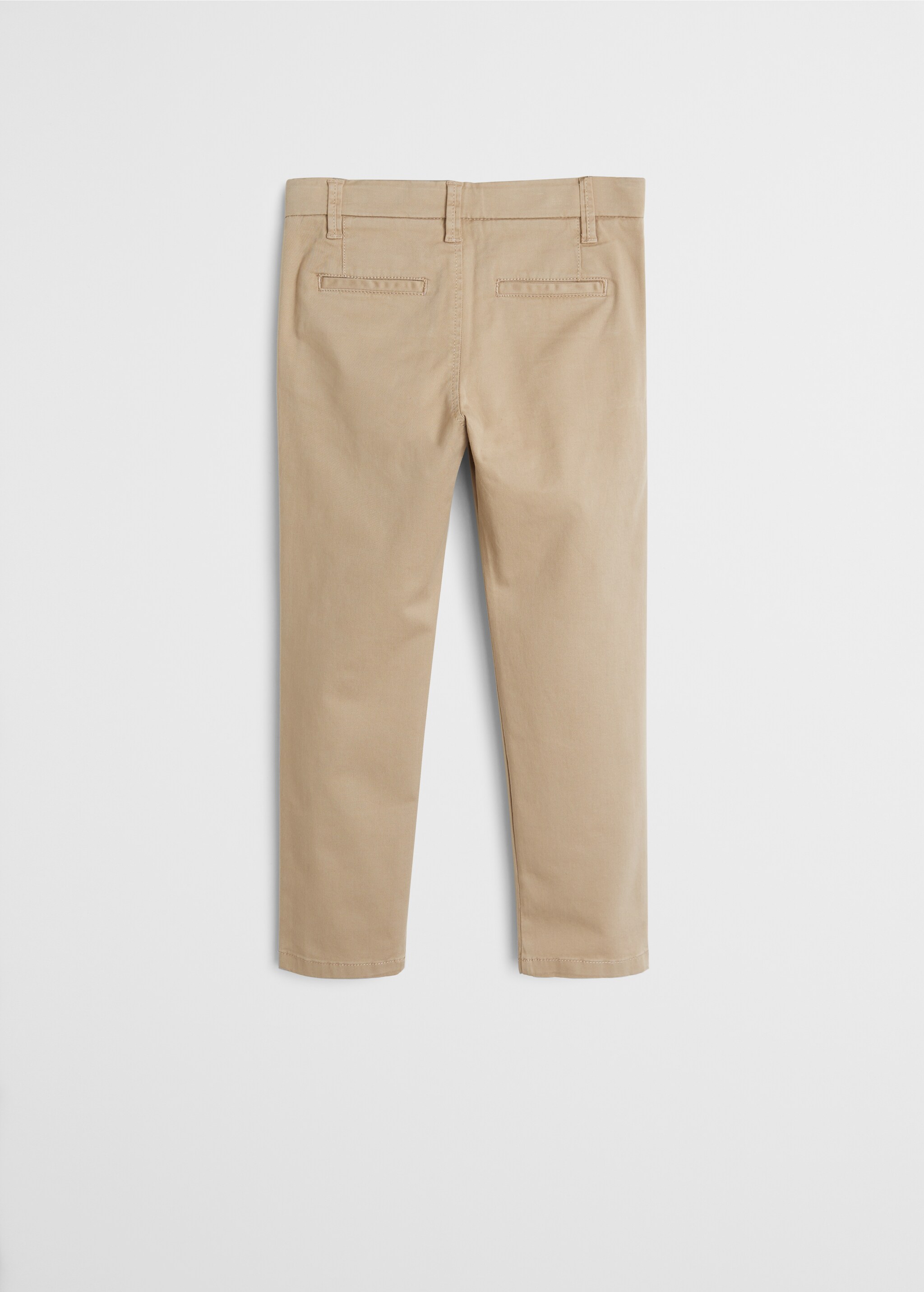 Pantalons xinesos cotó - Revers de l'article