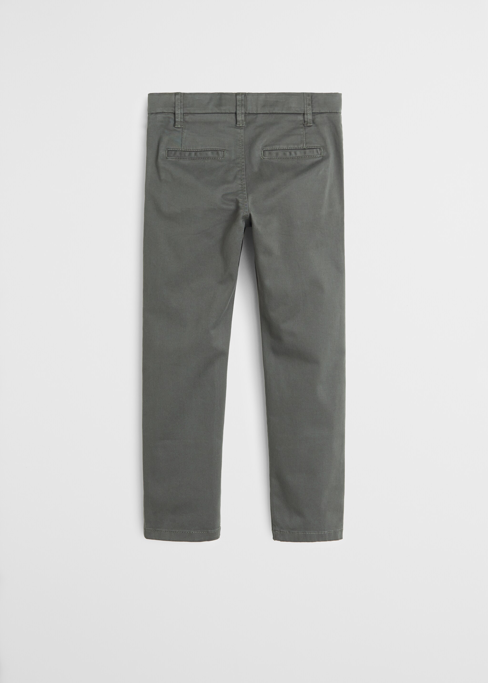Pantalons xinesos cotó - Revers de l'article