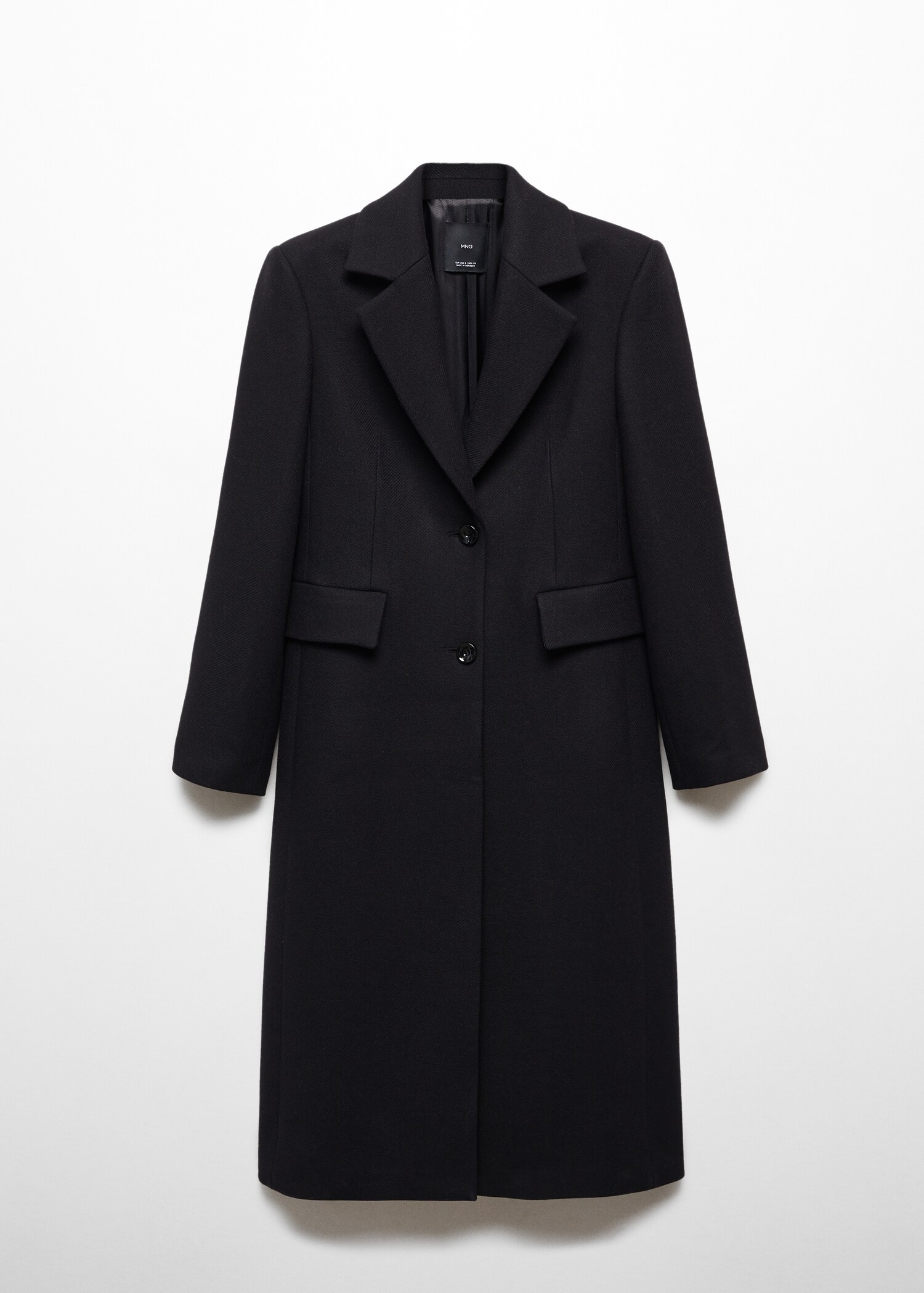 Structured wool coat - Article without model