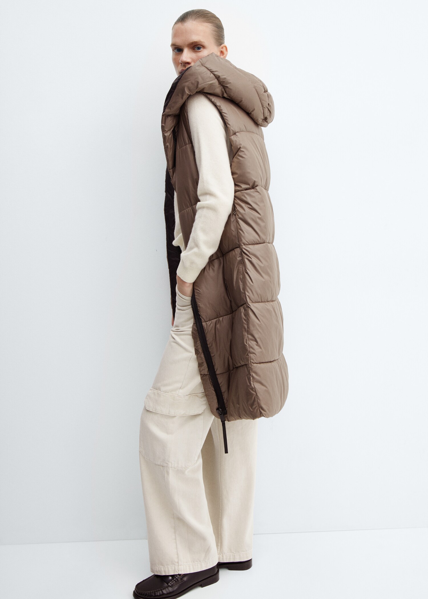 Gilet matelassé long - Détail de l'article 2