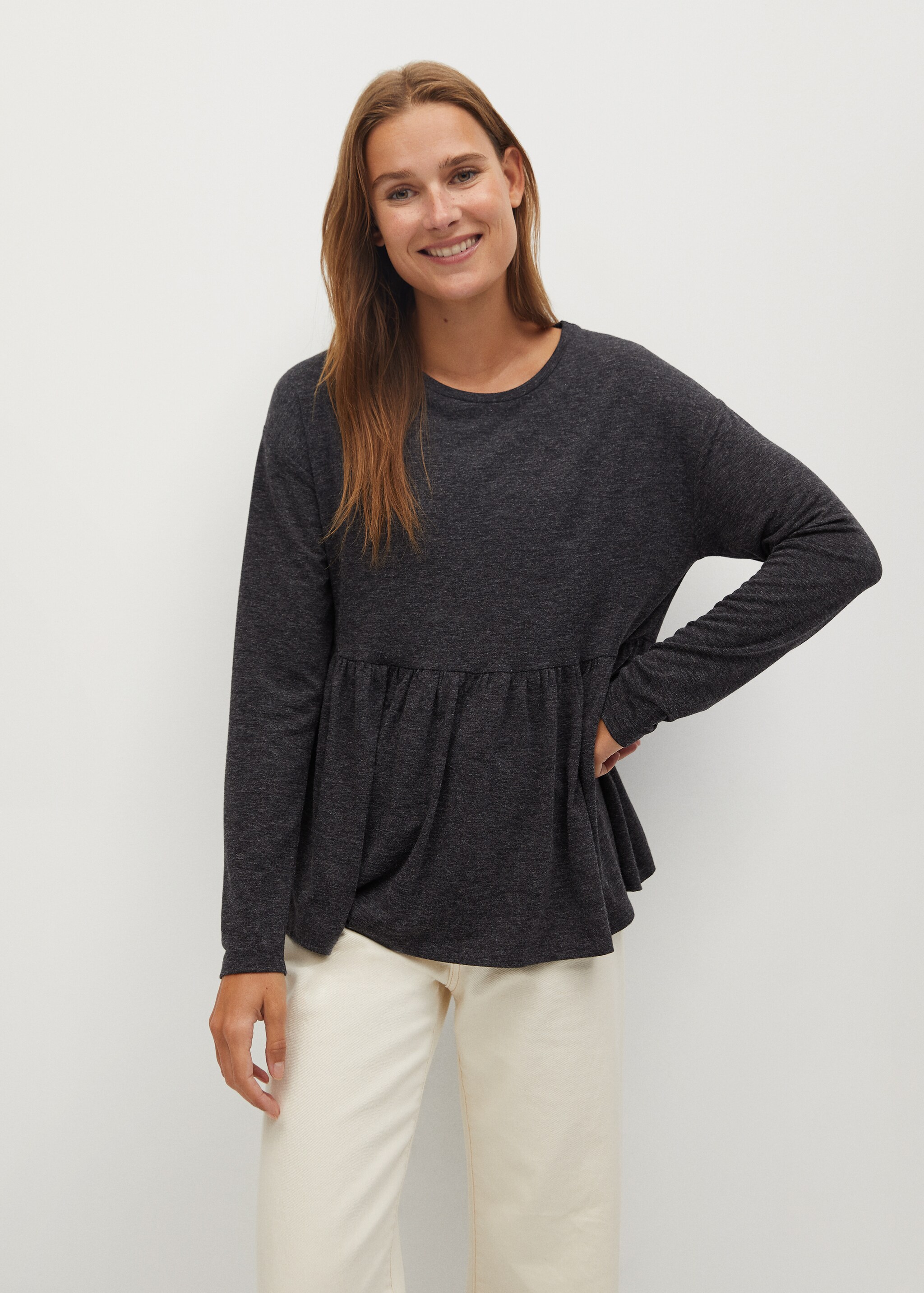 Long sleeve T-shirt - Medium plane