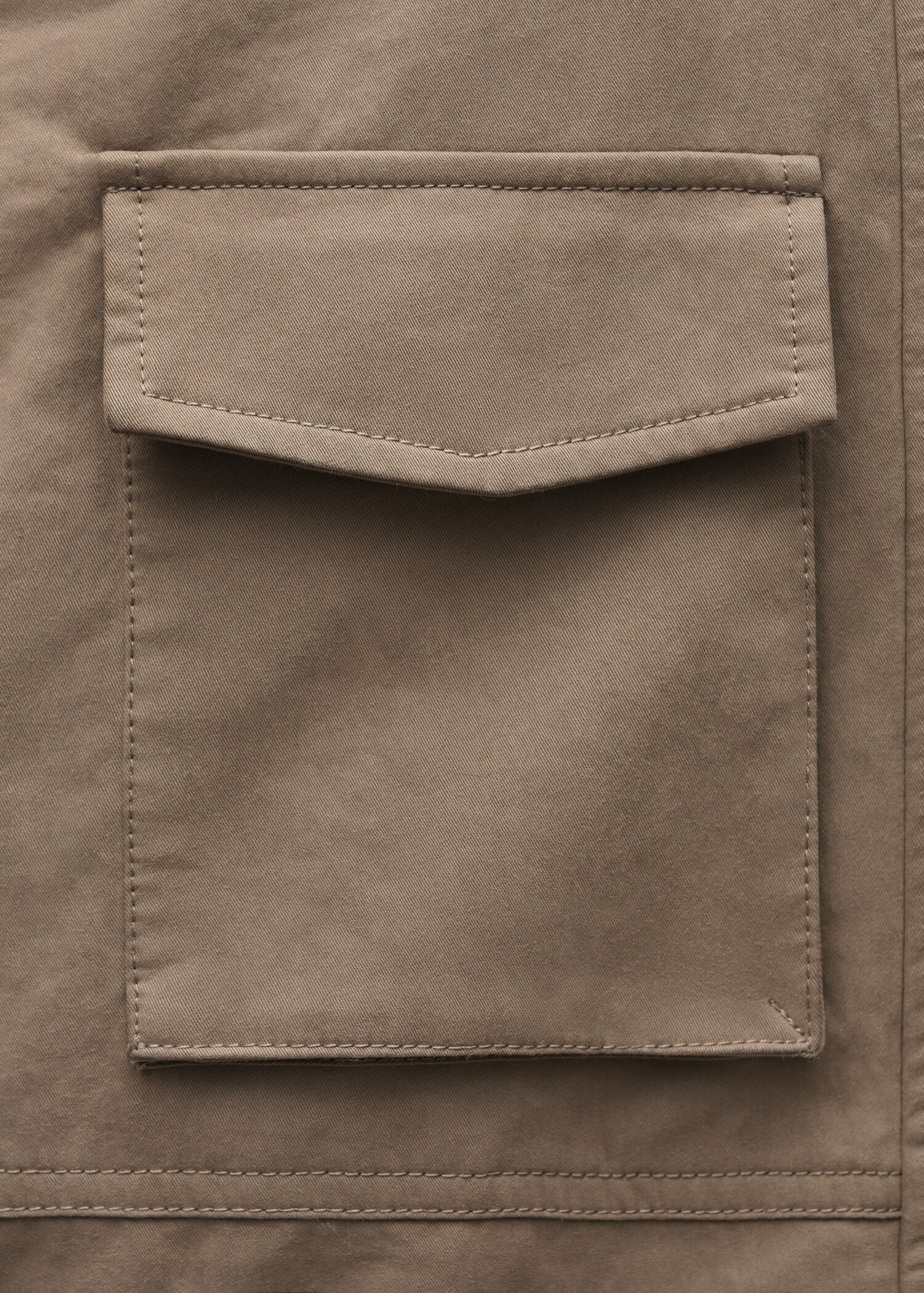 Parka bolsillos cuello alto - Detalle del artículo 0