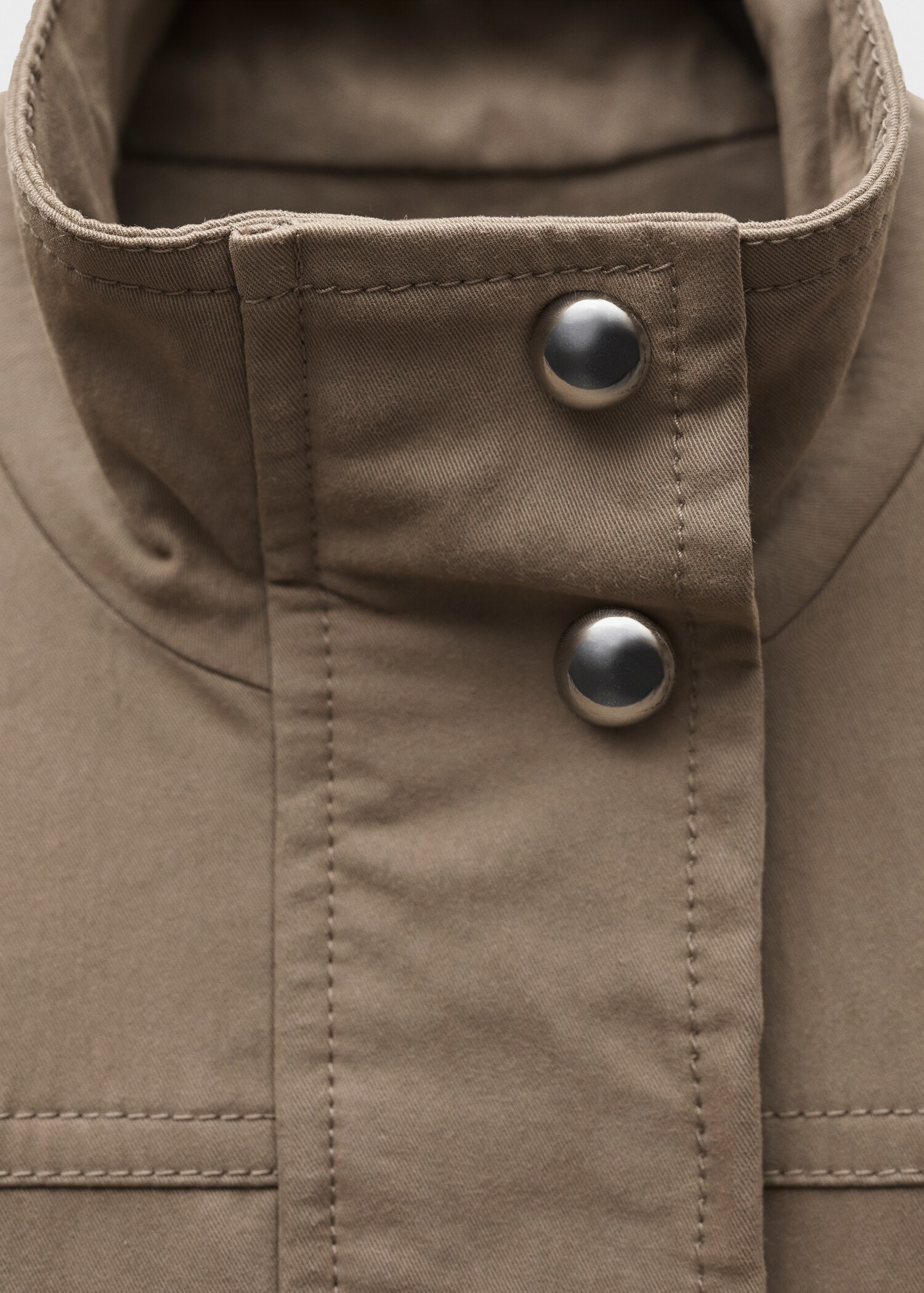 Parka bolsillos cuello alto - Detalle del artículo 9