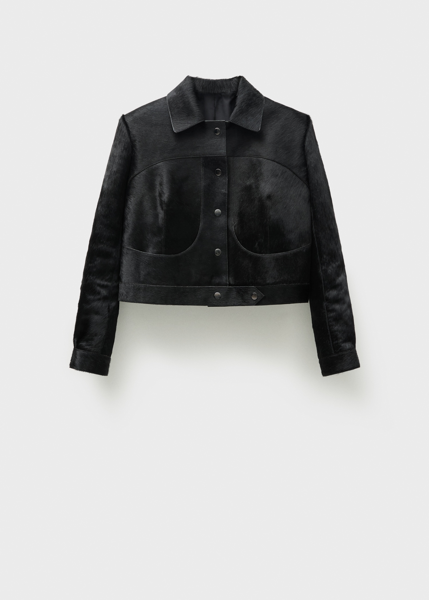 Felljacke Damen MANGO OUTLET Luxemburg - Main Image