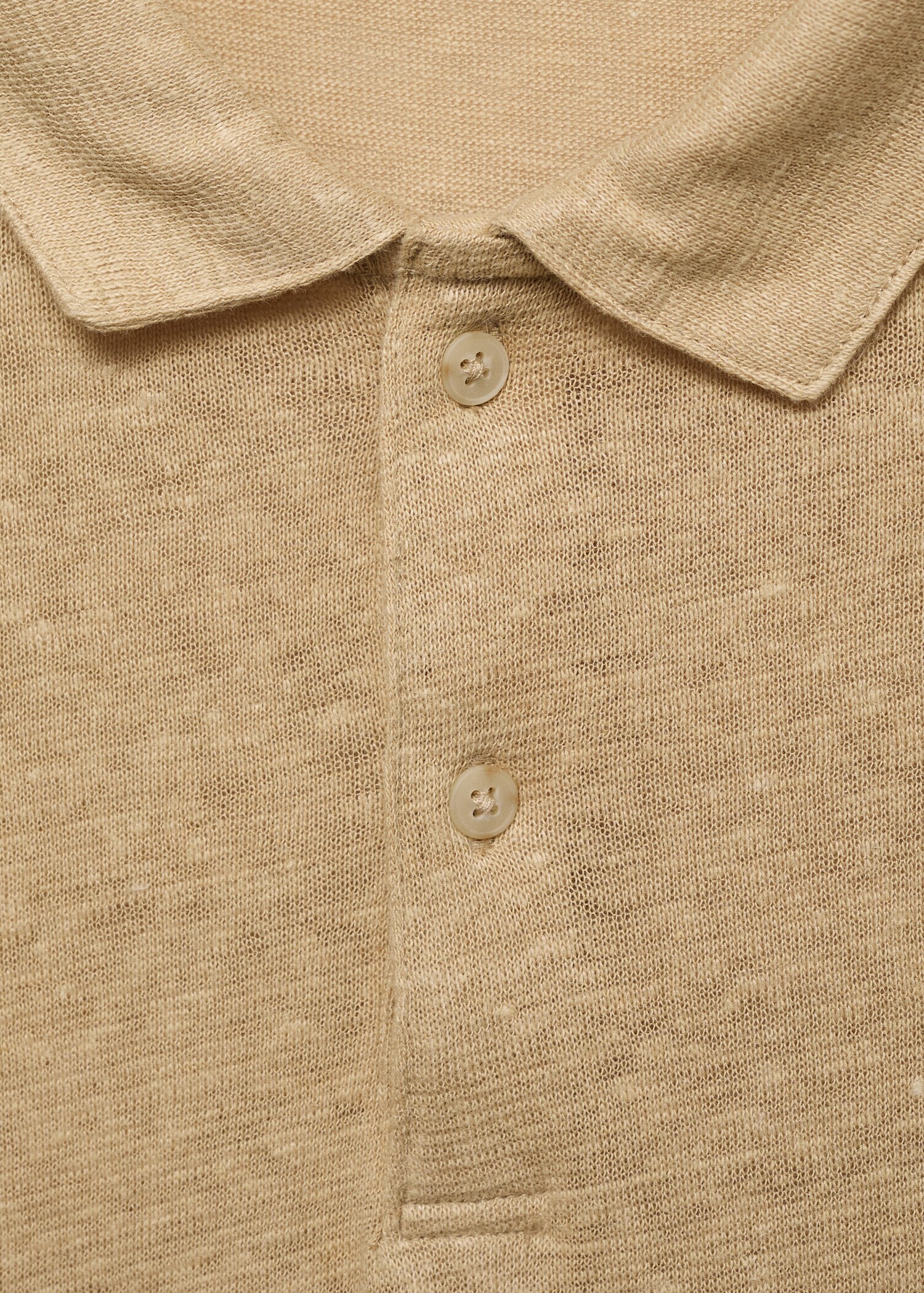 Polo slim fit 100 % lin - Détail de l'article 8