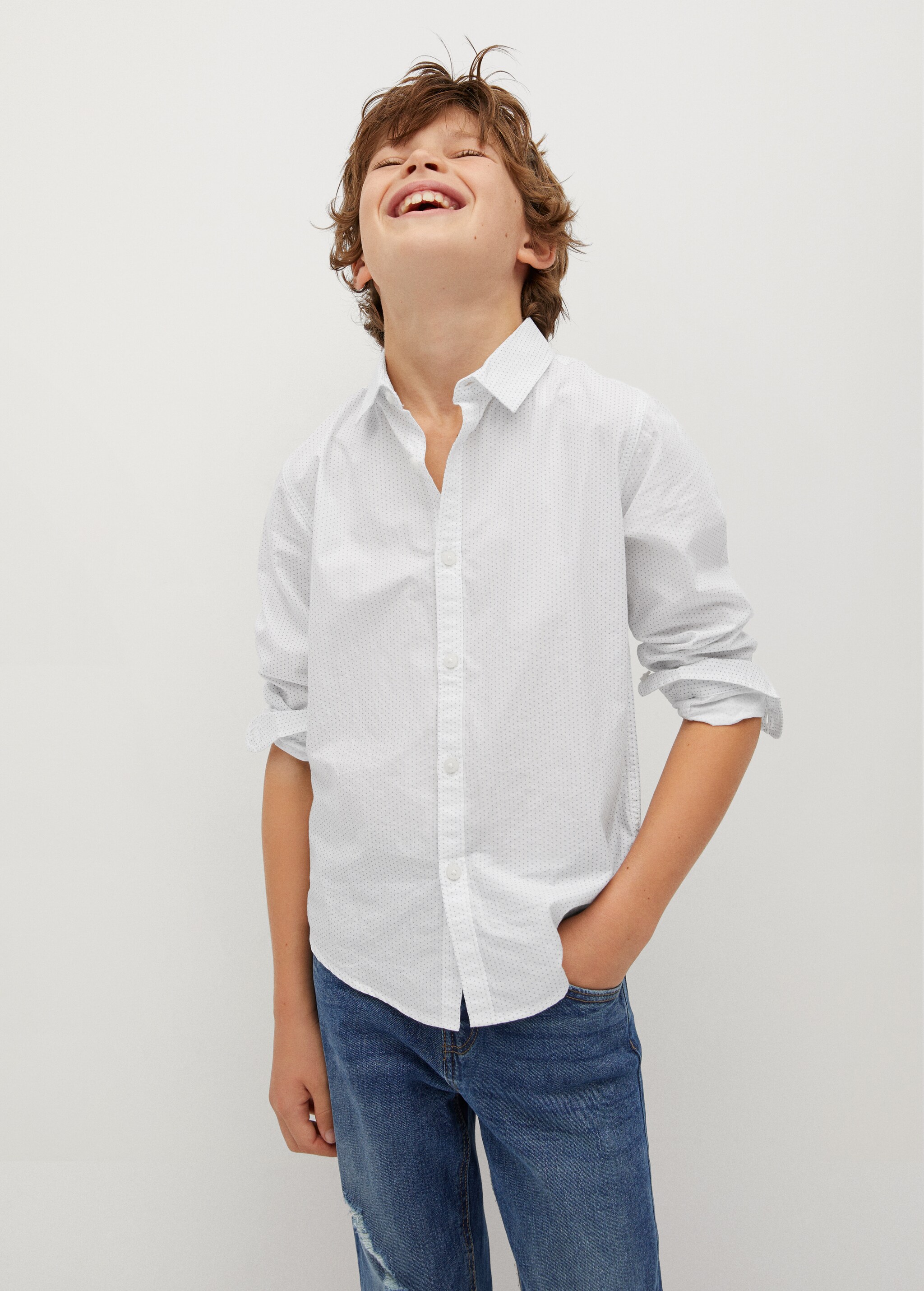 Camisa cotó - Pla mig