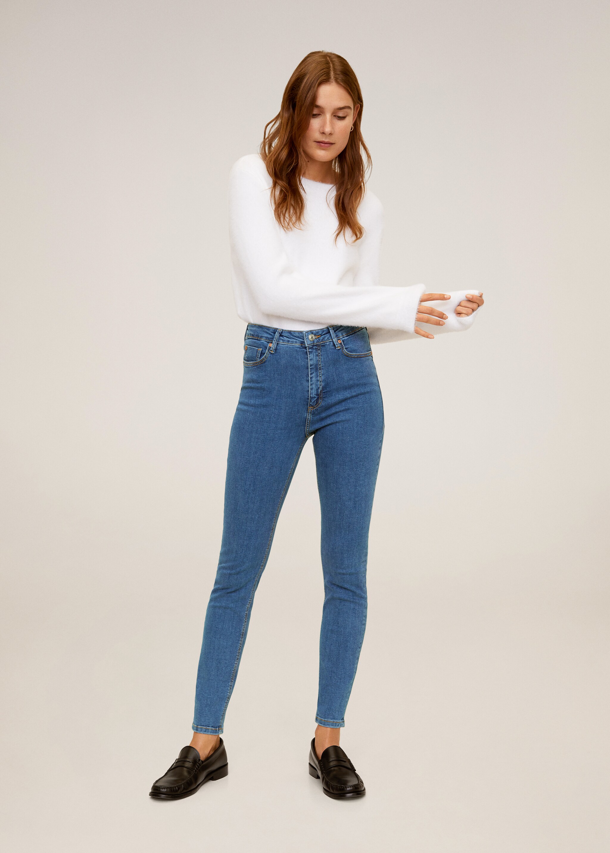 Jeans skinny tiro alto Noa - Plano general