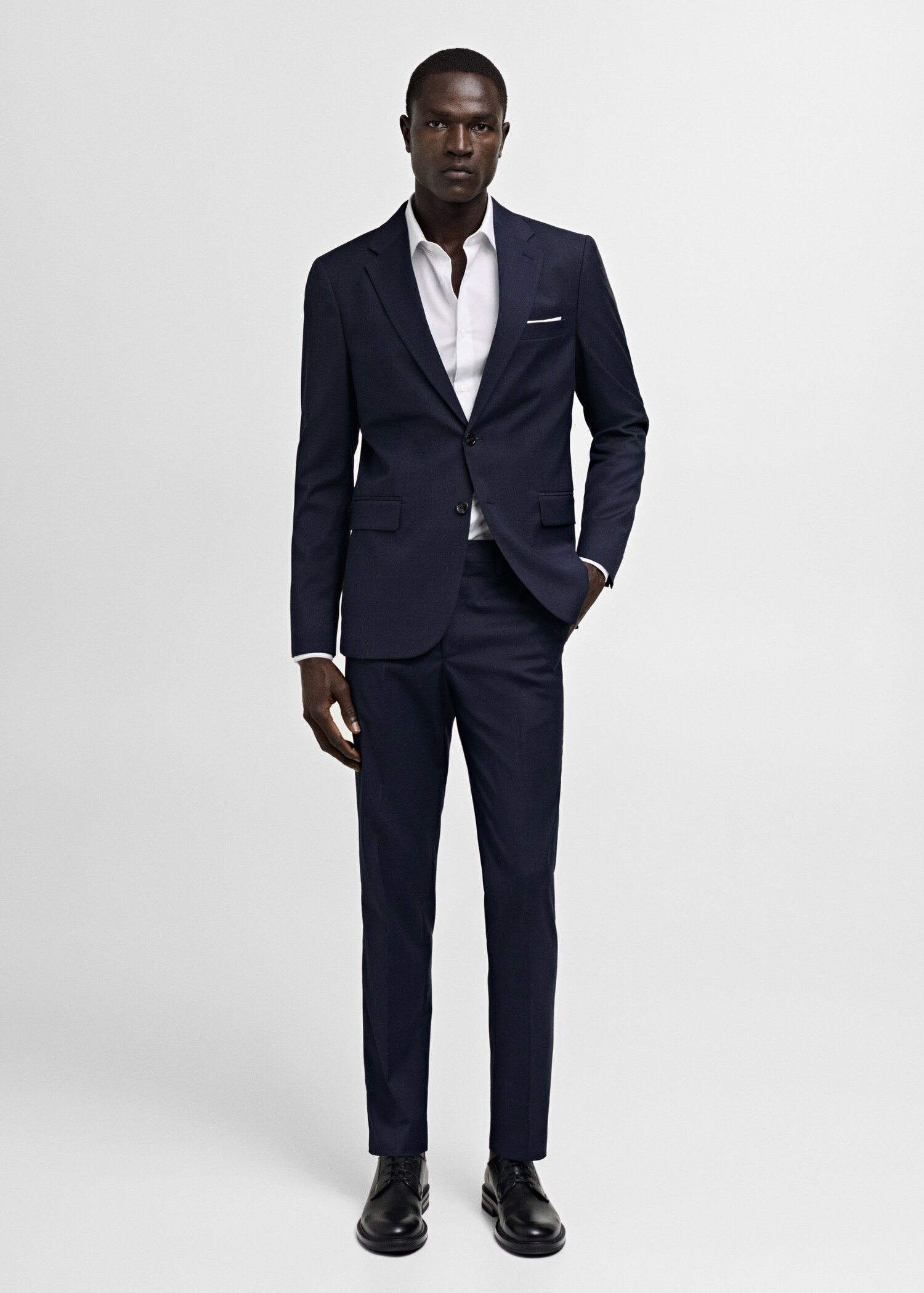 Milan slim fit kostymbyxor - Allmän bild