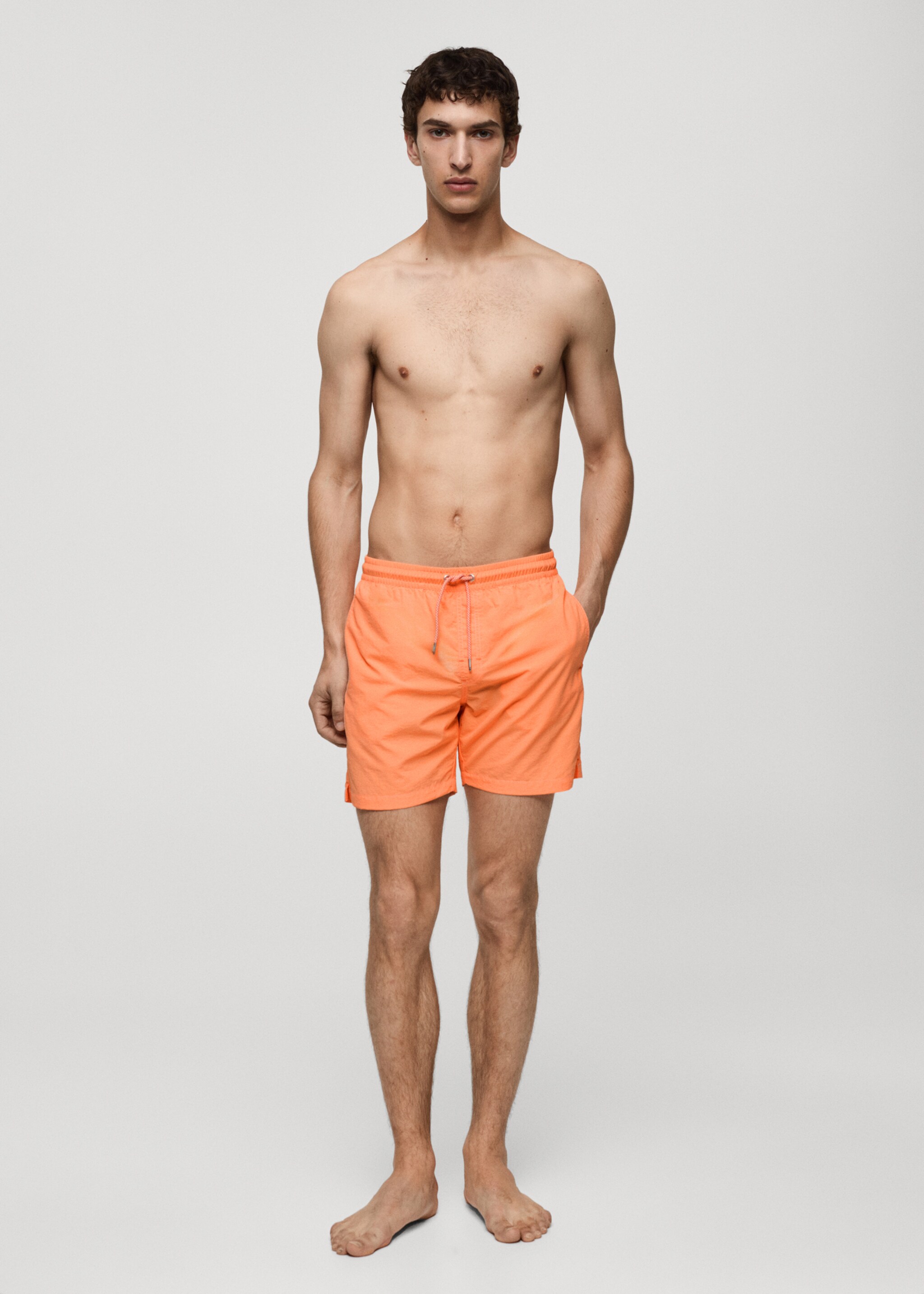 Plain lace swimsuit - General plane