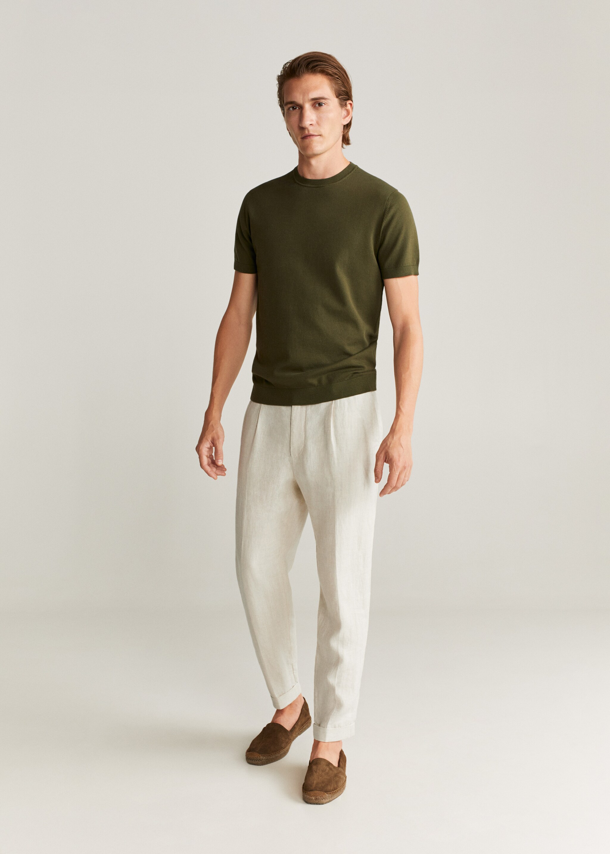 Americana traje super slim fit tejido strech - Plano general