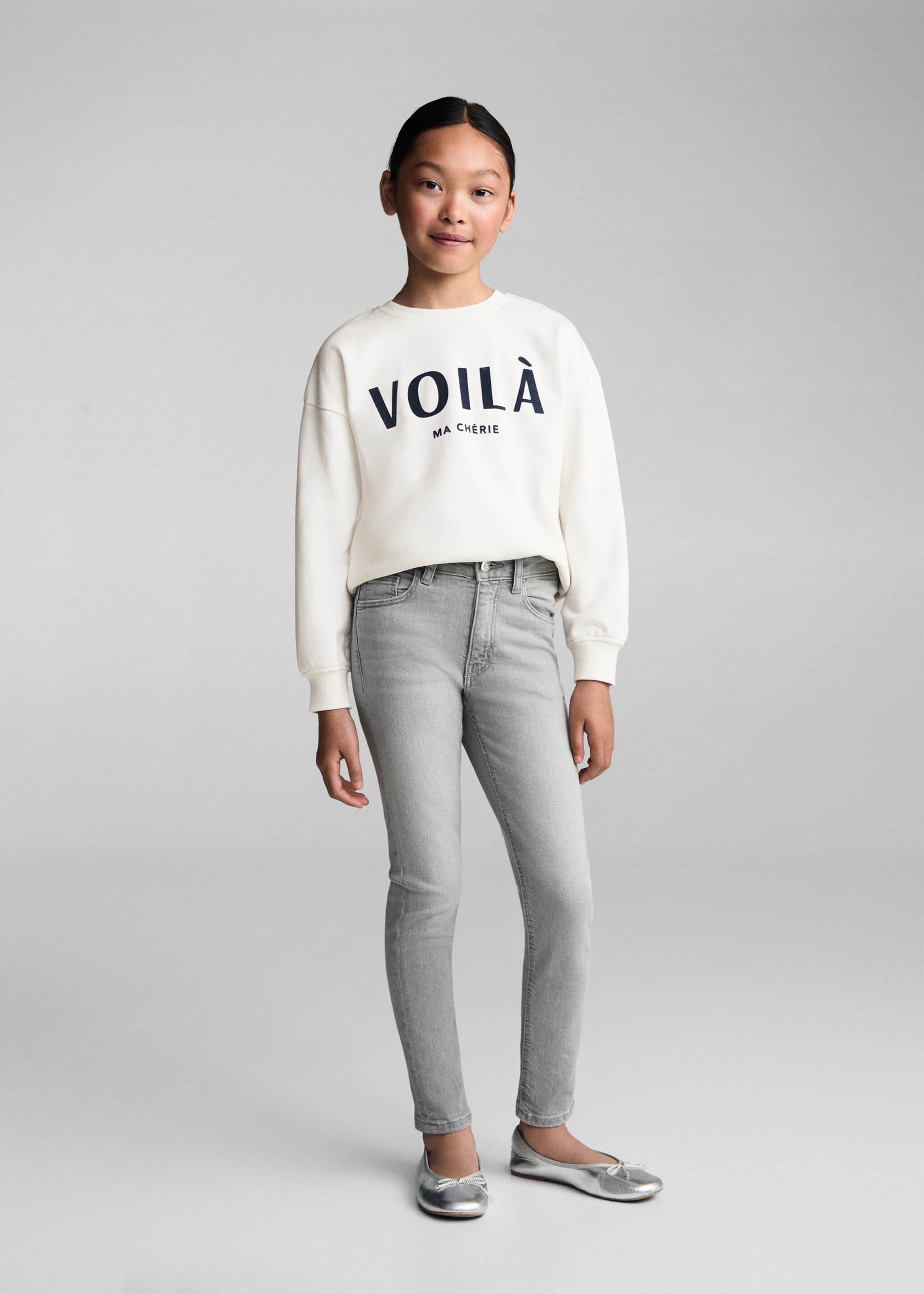 Skinny jeans - General plane, Denim Grey. Ref: 77001012-00.