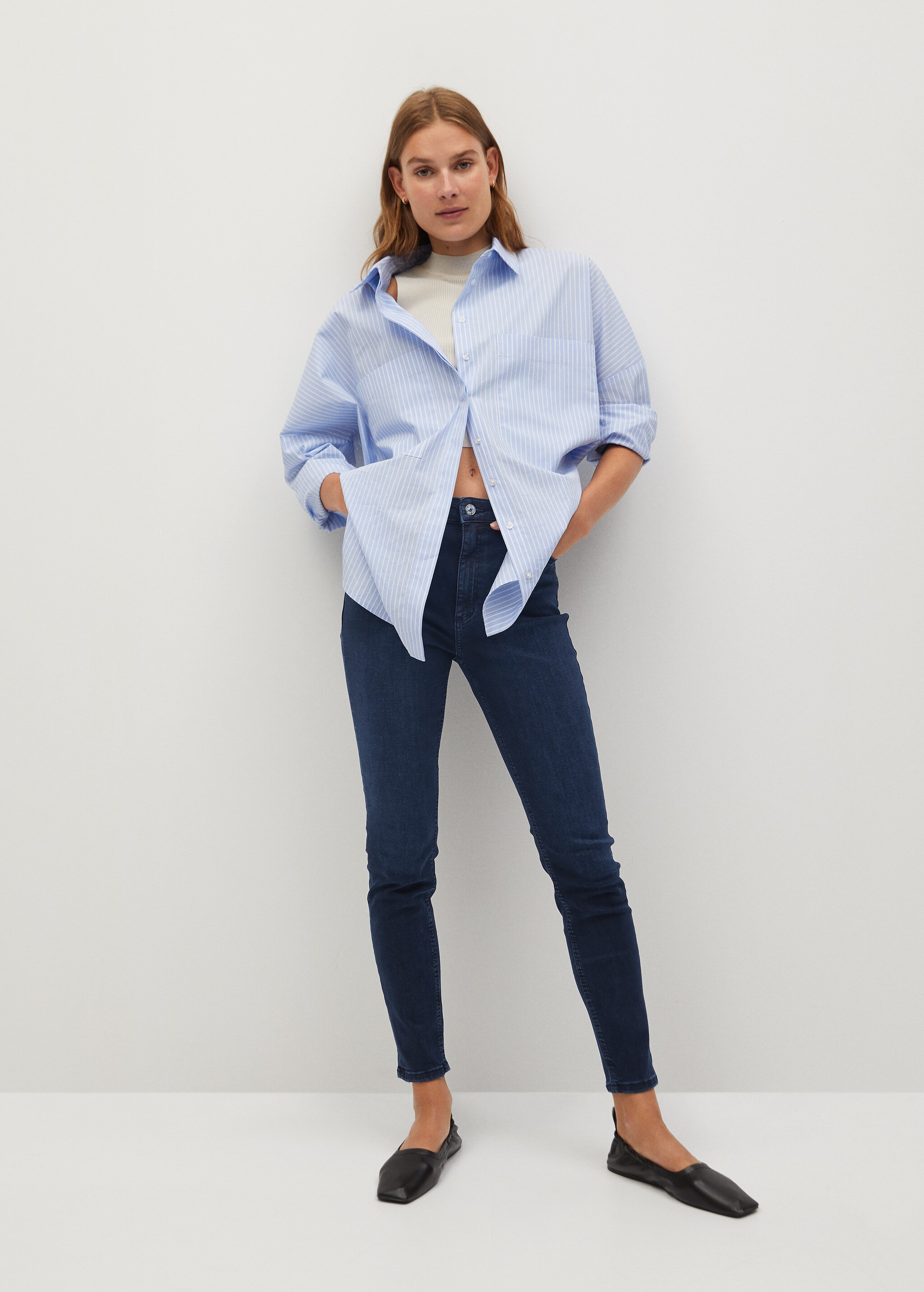 Jeans skinny tiro alto Noa - Plano general