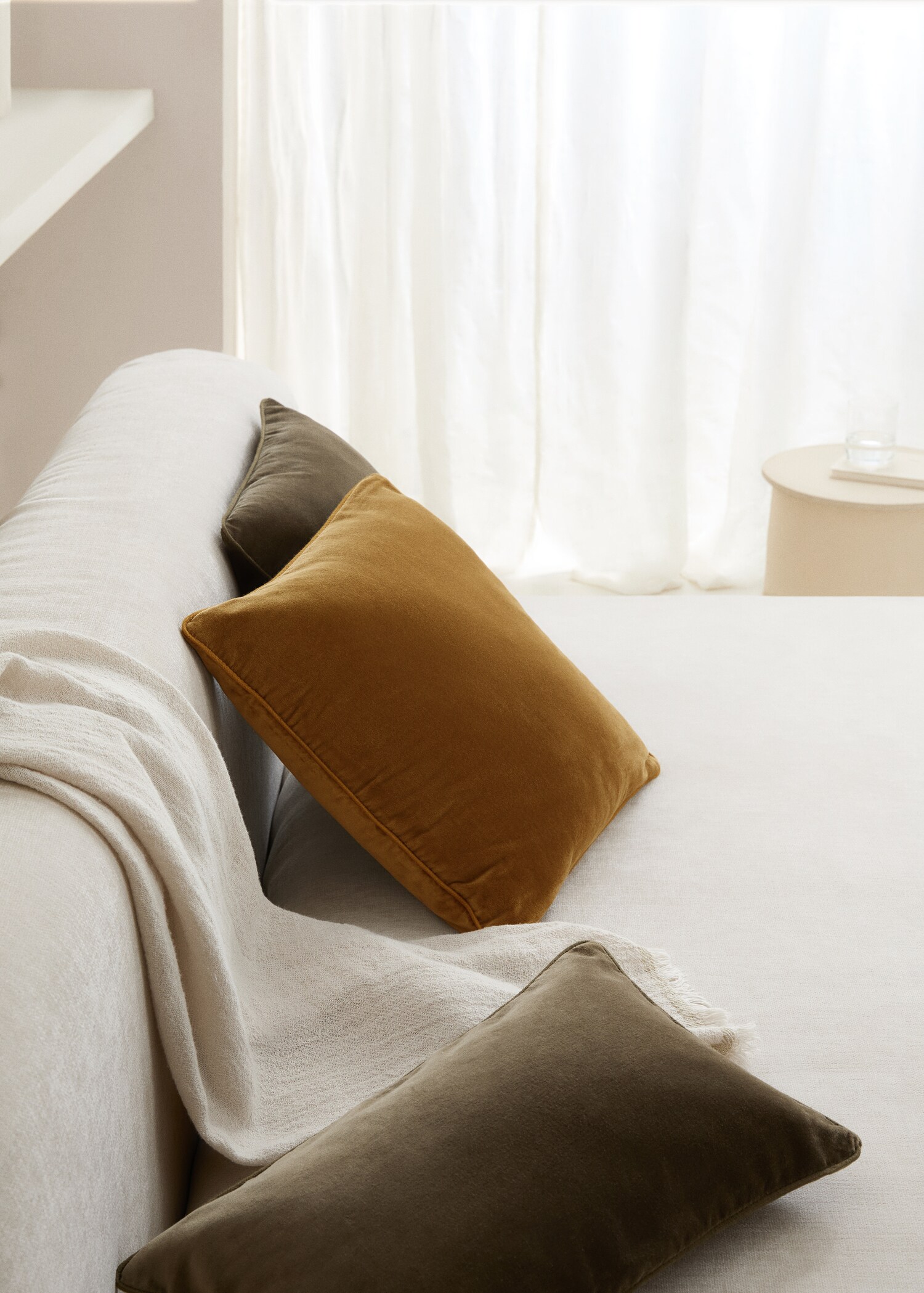 Kissenbezug aus Samt 45 x 45 cm - Allgemeine Ansicht