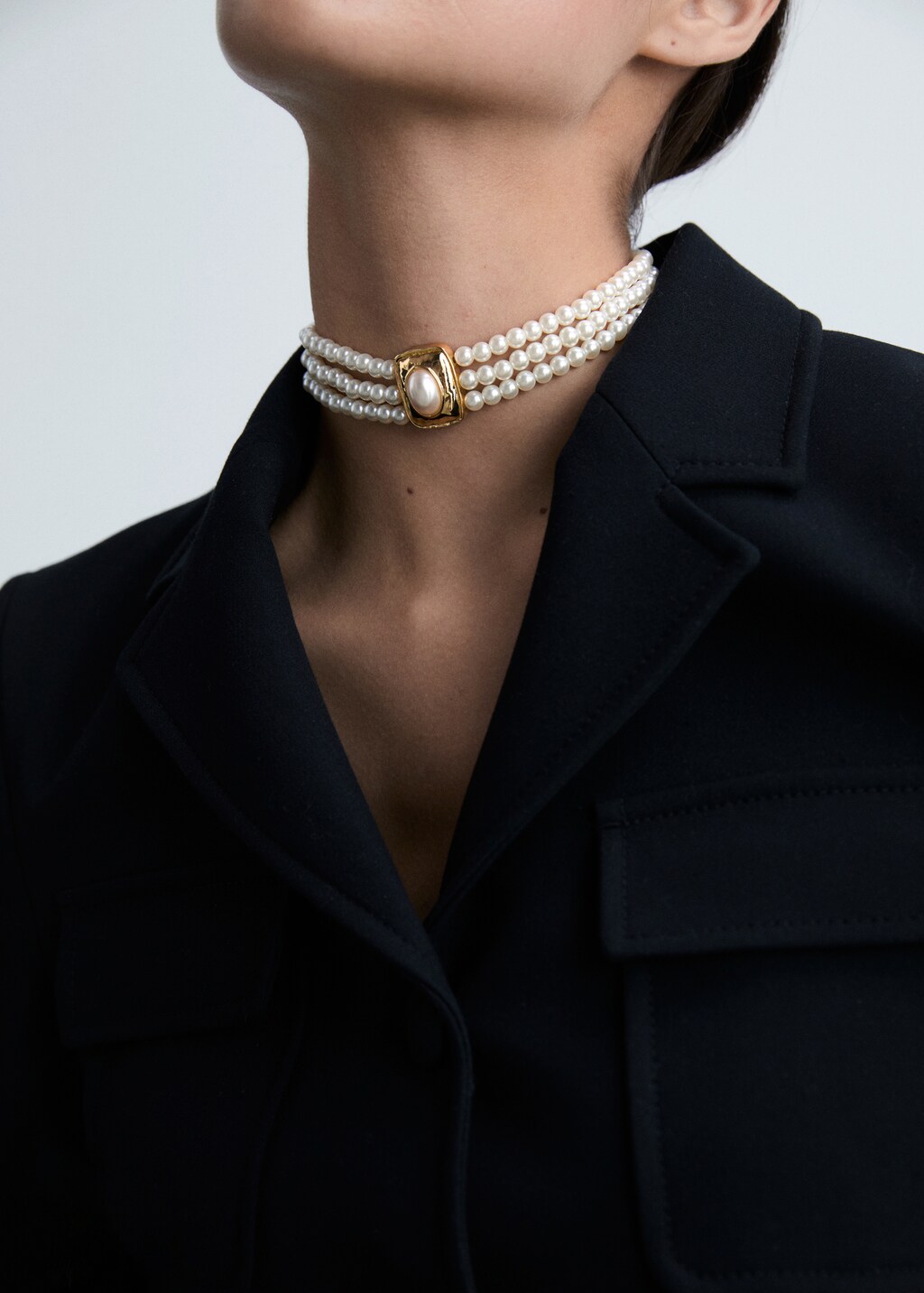 ネックレス・チョーカー BLACKPURPLE DESEVEN PEARL NECKLACE BBH4941 BLACKPURPLE DESEVEN PEARL NECKLACE BBH4941