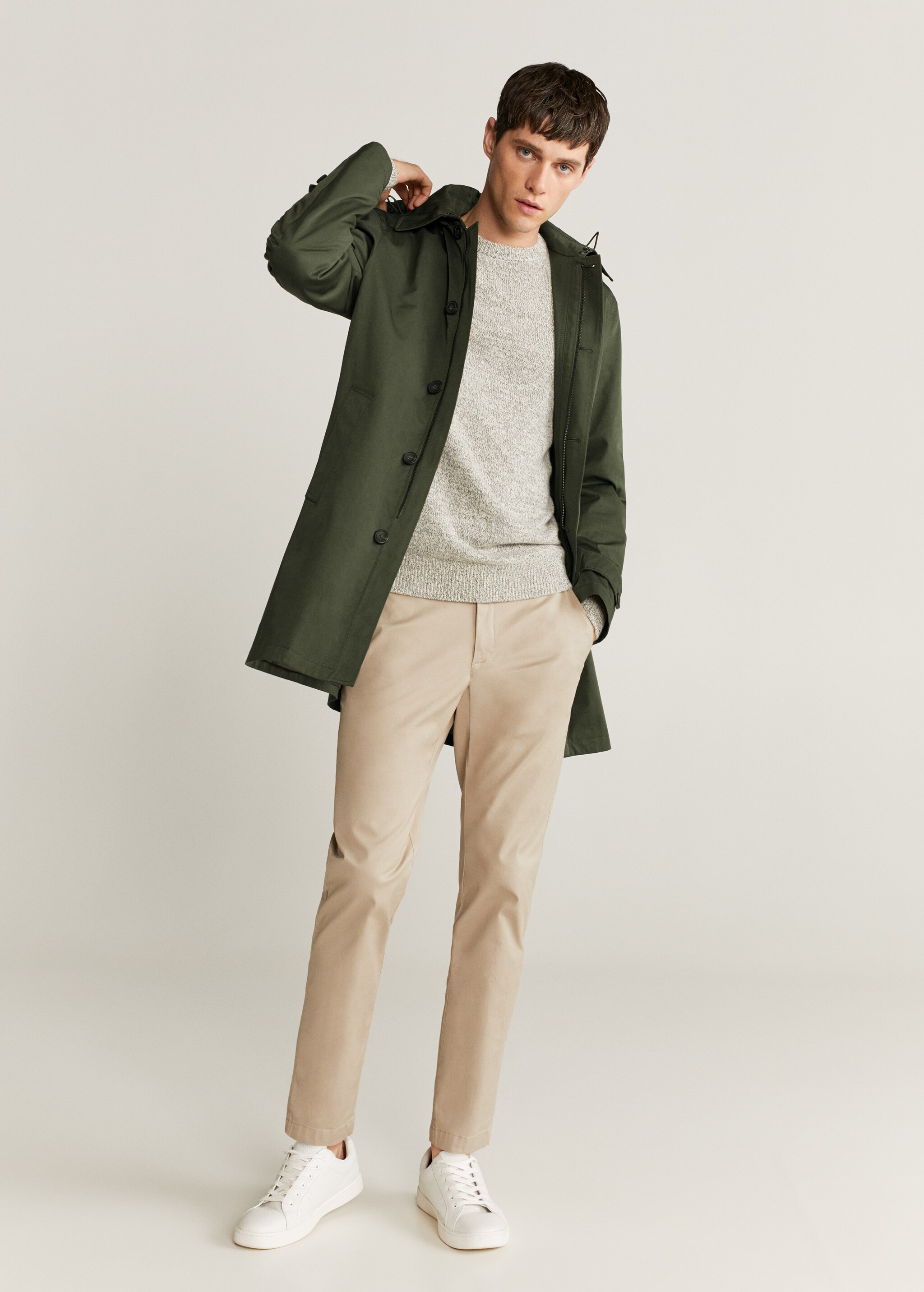 Trench niló impermeable - Pla general