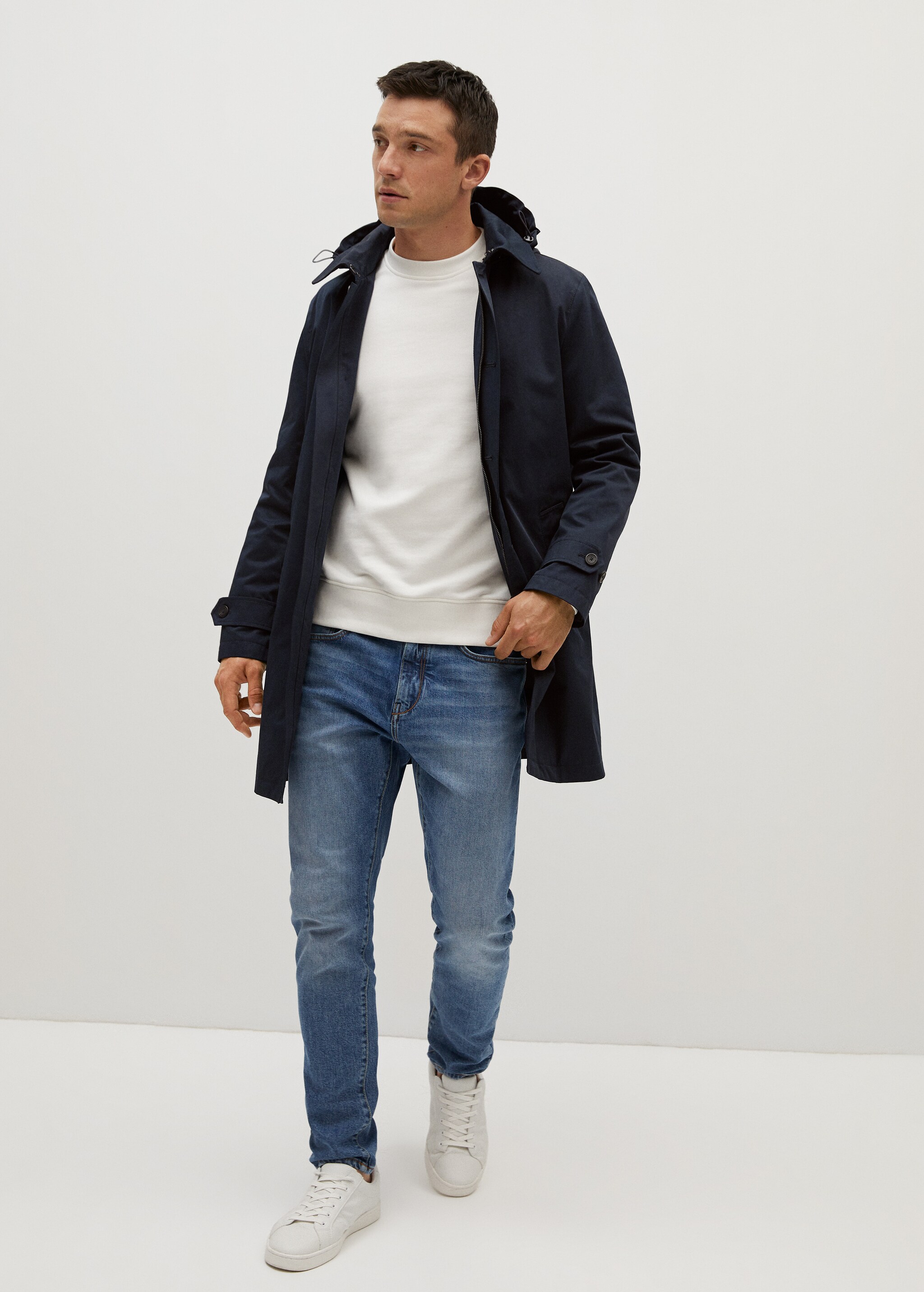 Trench niló impermeable - Pla general