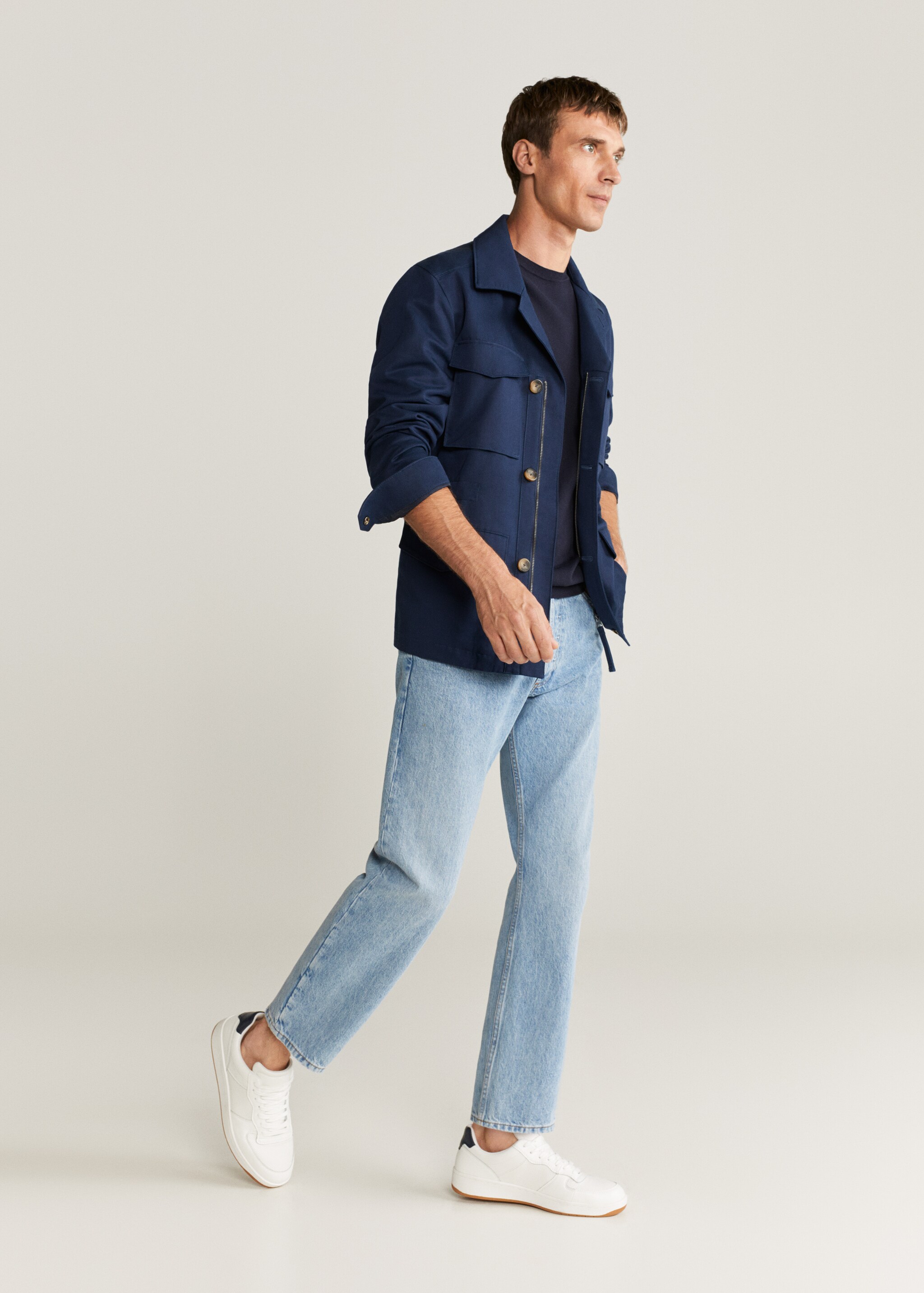 Lyocell cotton jacket - General plane